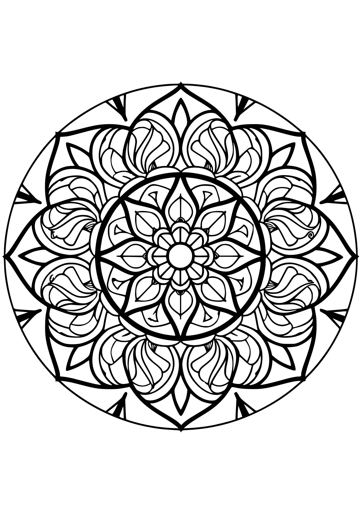 mandala coloring pages mandala, mandalas, rangoli, free page downloads