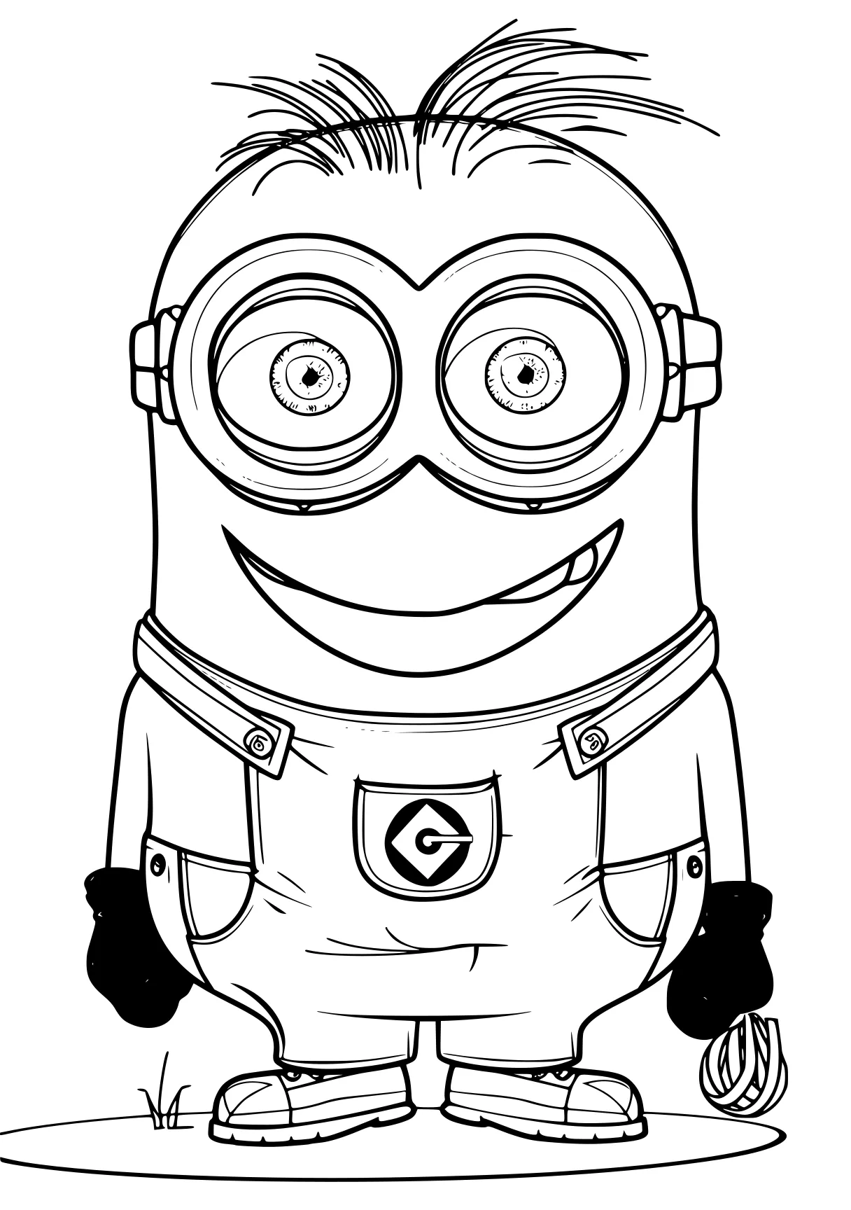 minion coloring sheet minion, minions, doraemon, pororo, free page downloads