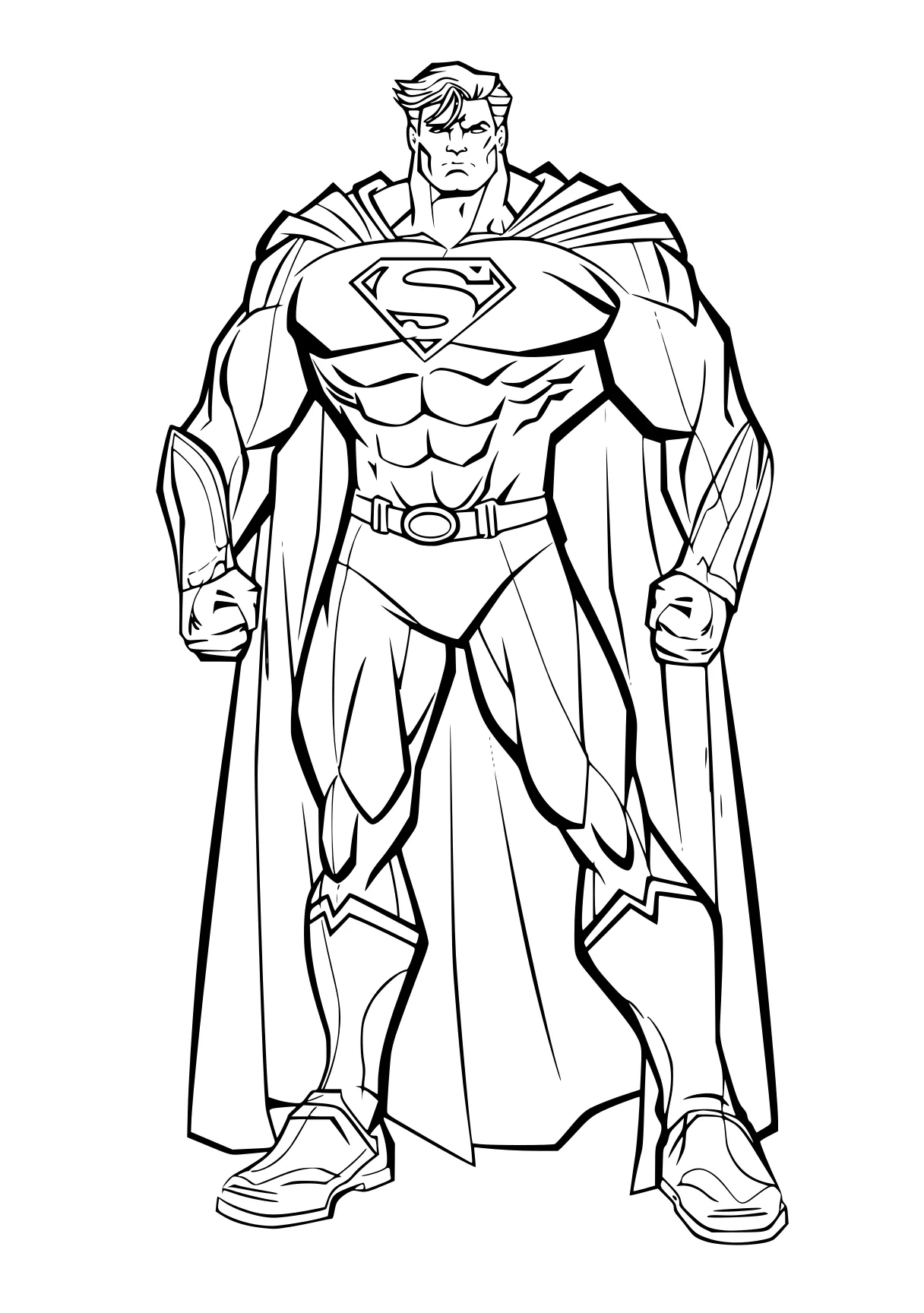 super hero coloring page superman, jiren, batman, broly, superhero, free downloads