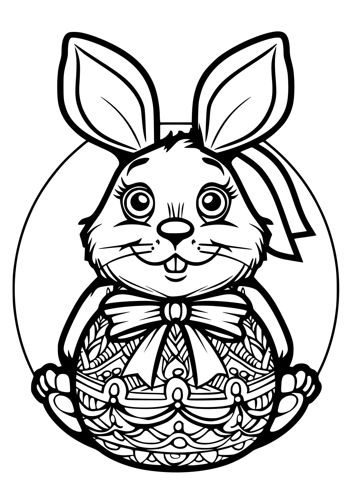 easter coloring sheets rabbit, bunny, illustrator, free page downloads