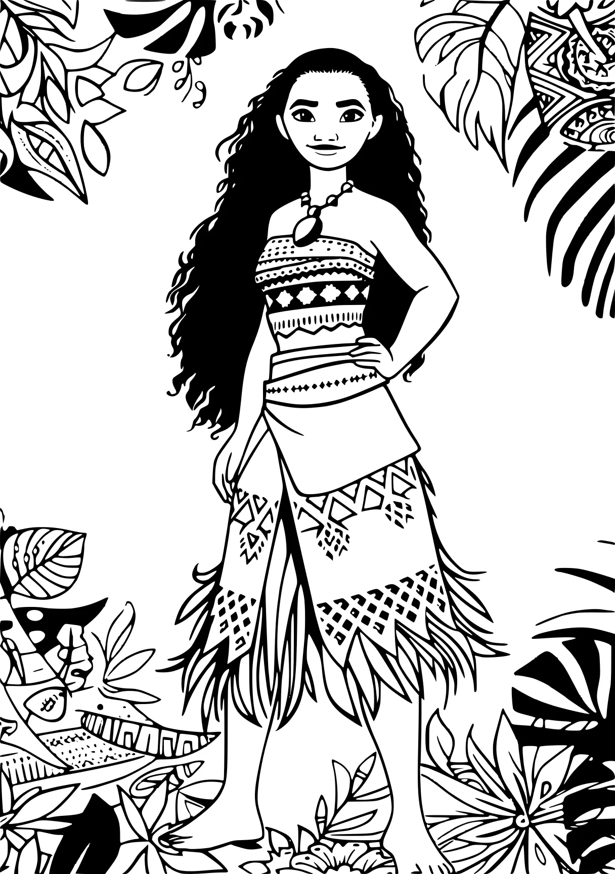 moana coloring pages moana, zentangle, boho, jasmine, free page downloads