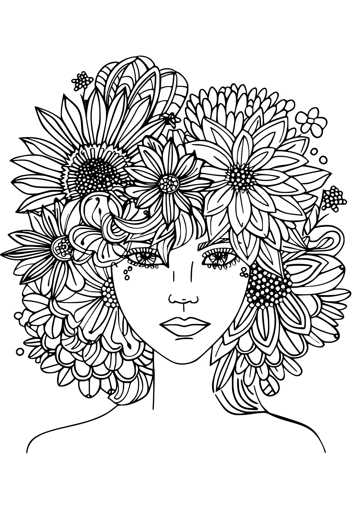 printable color by number for adults zentangle, boho, illustrator, free coloring page downloads