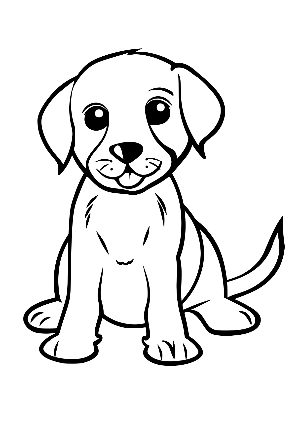 puppy dog coloring pages retriever, puppy, dog, illustrator, clifford, free page downloads