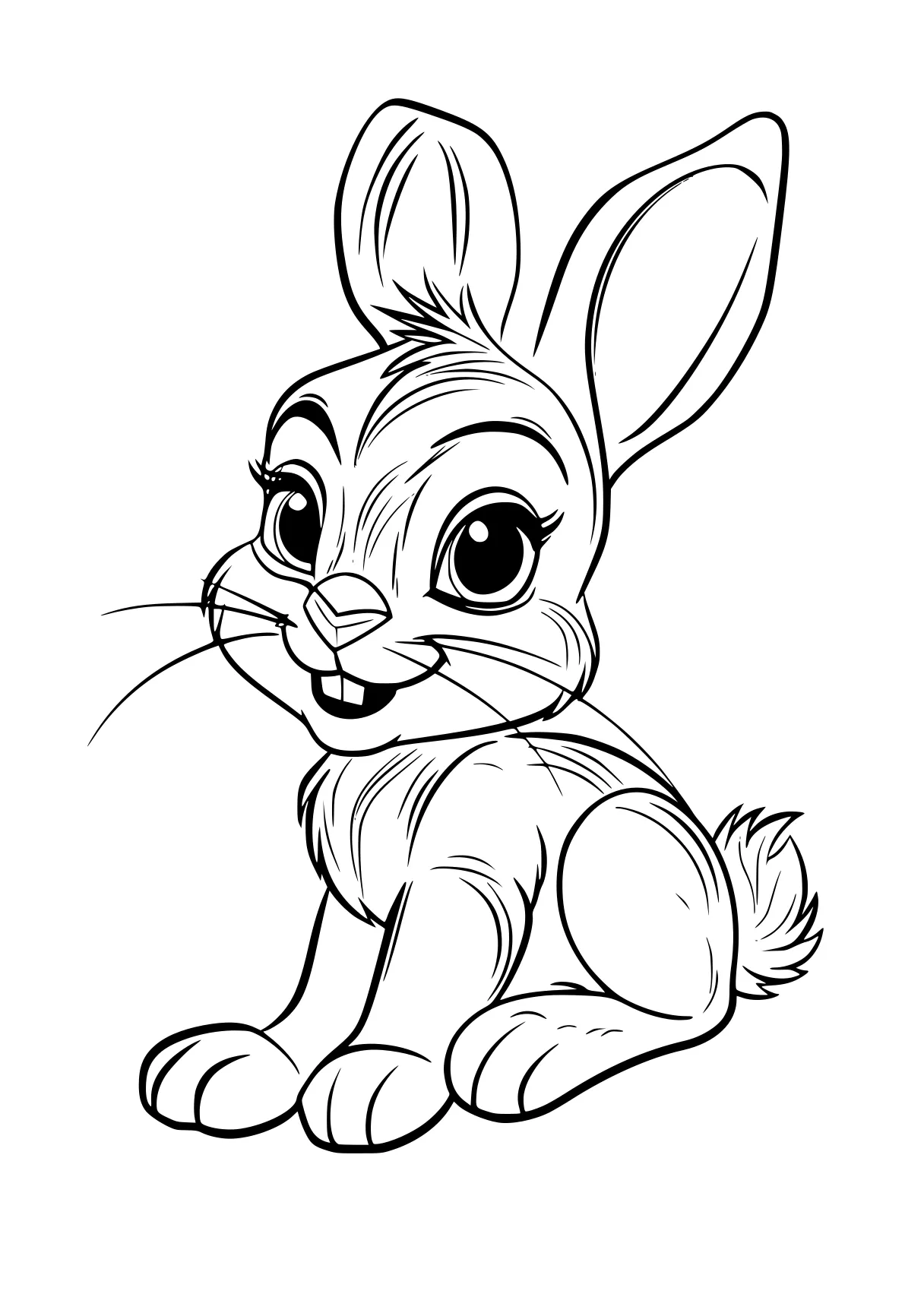 easter bunny coloring page bunny, rabbit, scorbunny, alvin, bunzo, free downloads