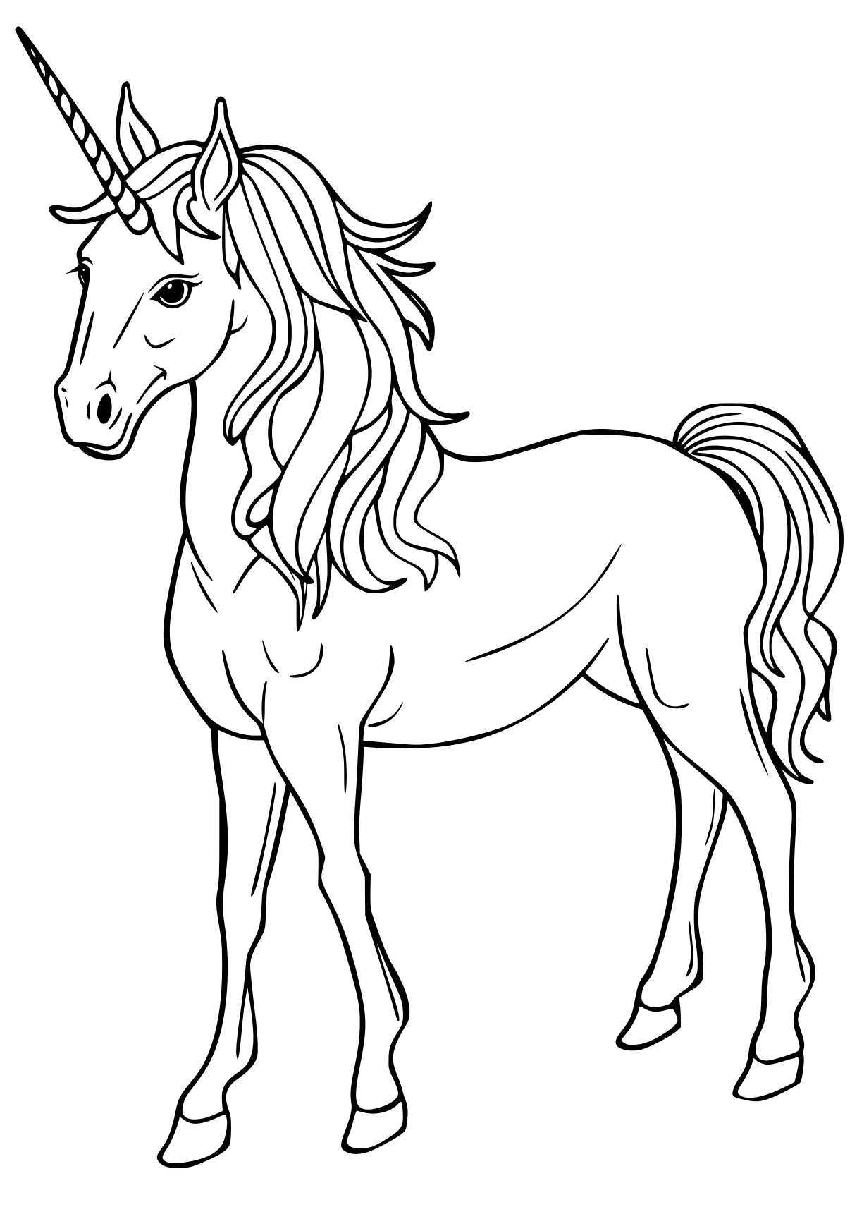 unicorn coloring pages free horse, unicorn, pony, pegasus, alicorn, page downloads