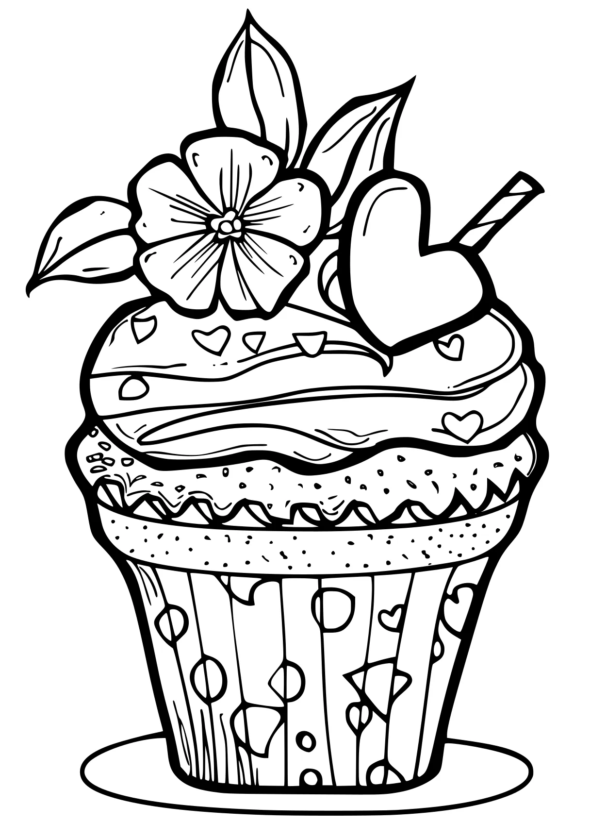 cupcake coloring sheets cupcake, cake, shortcake, free page downloads