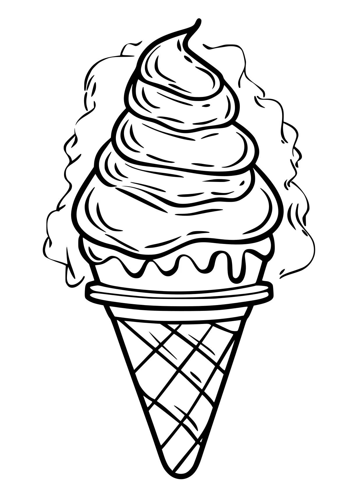 ice cream coloring pages ice, cream, size, colouring, free page downloads