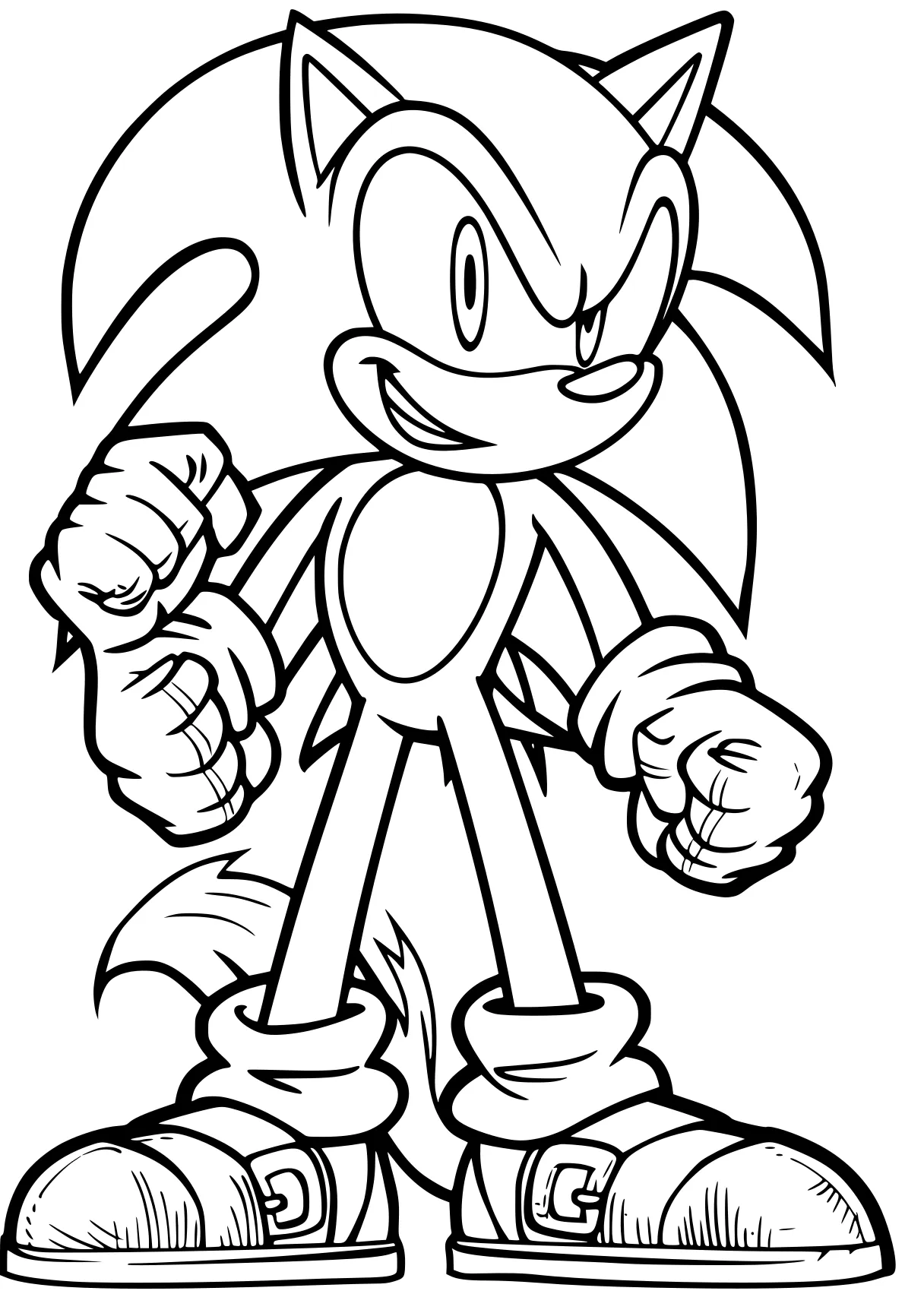 super sonic coloring page knuckles, sonic, tails, hedgehog, coloring, free downloads