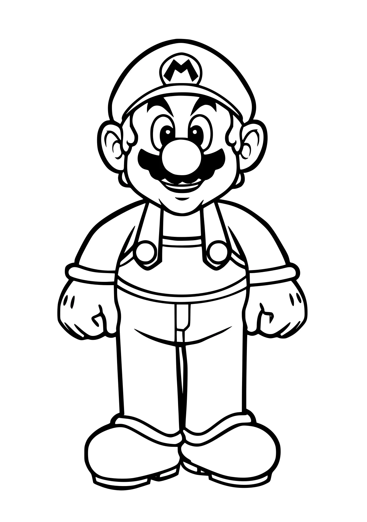 luigi coloring pages mario, luigi, toad, blippi, kart, free page downloads