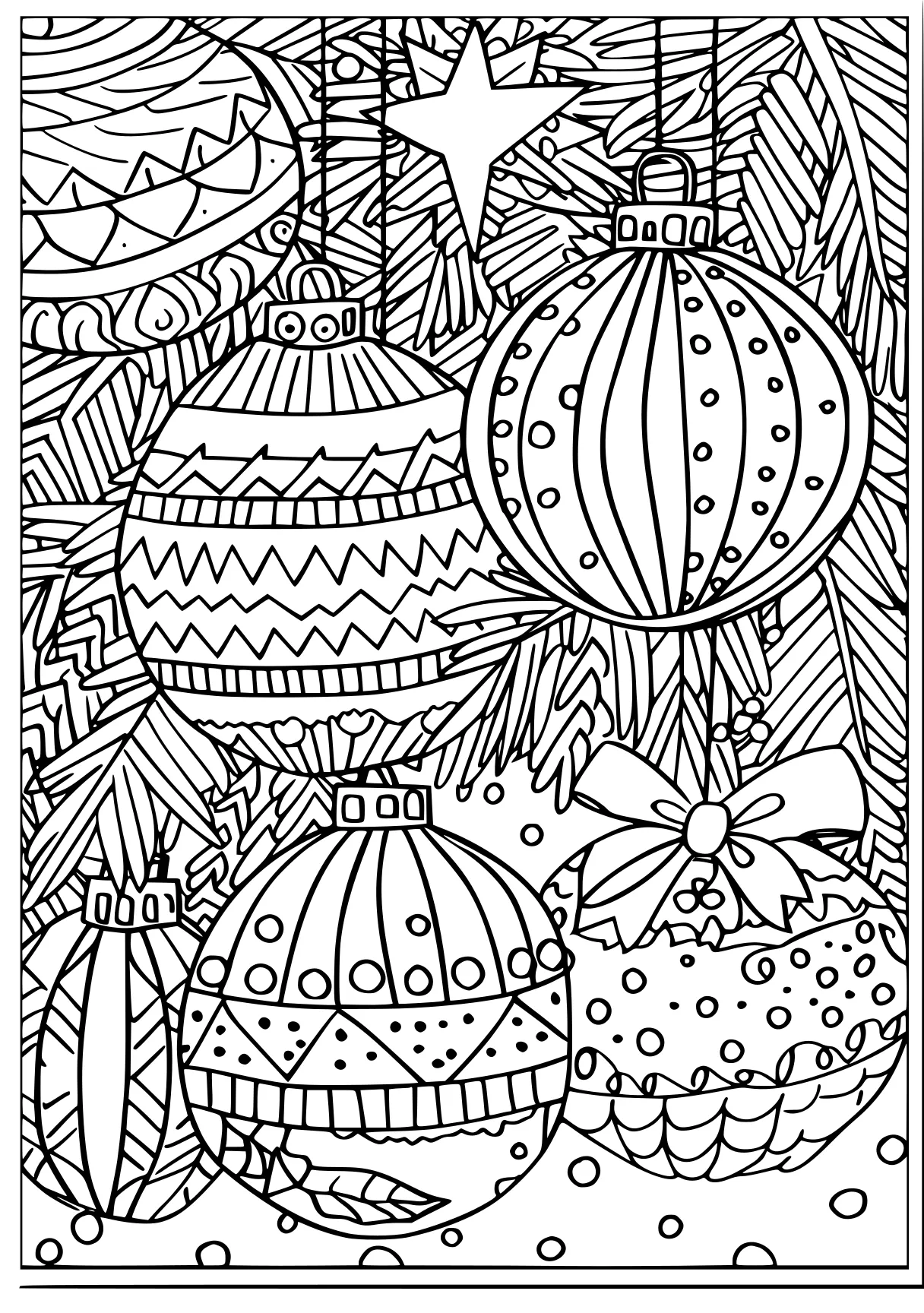 holiday coloring sheets, zentangle, ornament, colouring, free page downloads