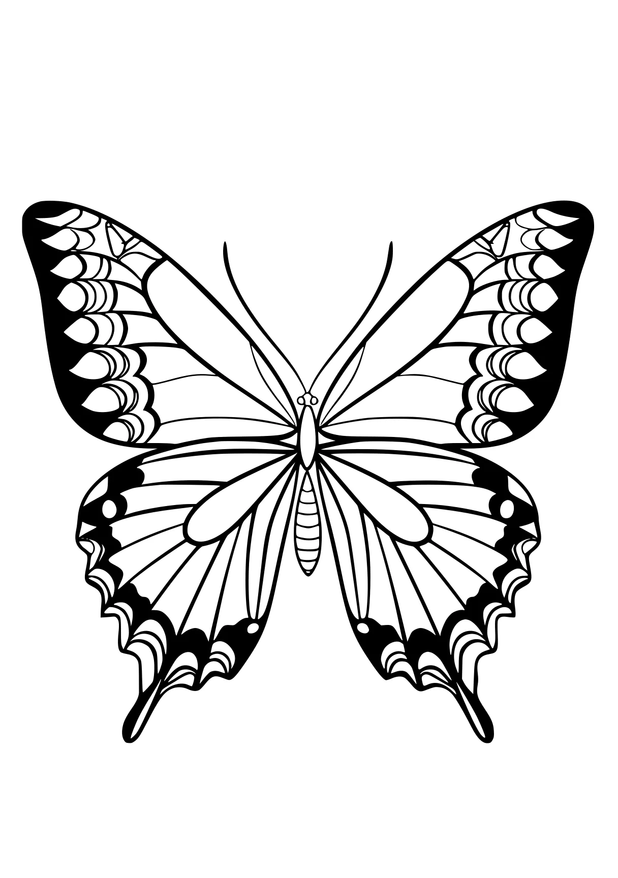 butterfly coloring pages butterfly, butterflies, insect, wings, insects, free page downloads