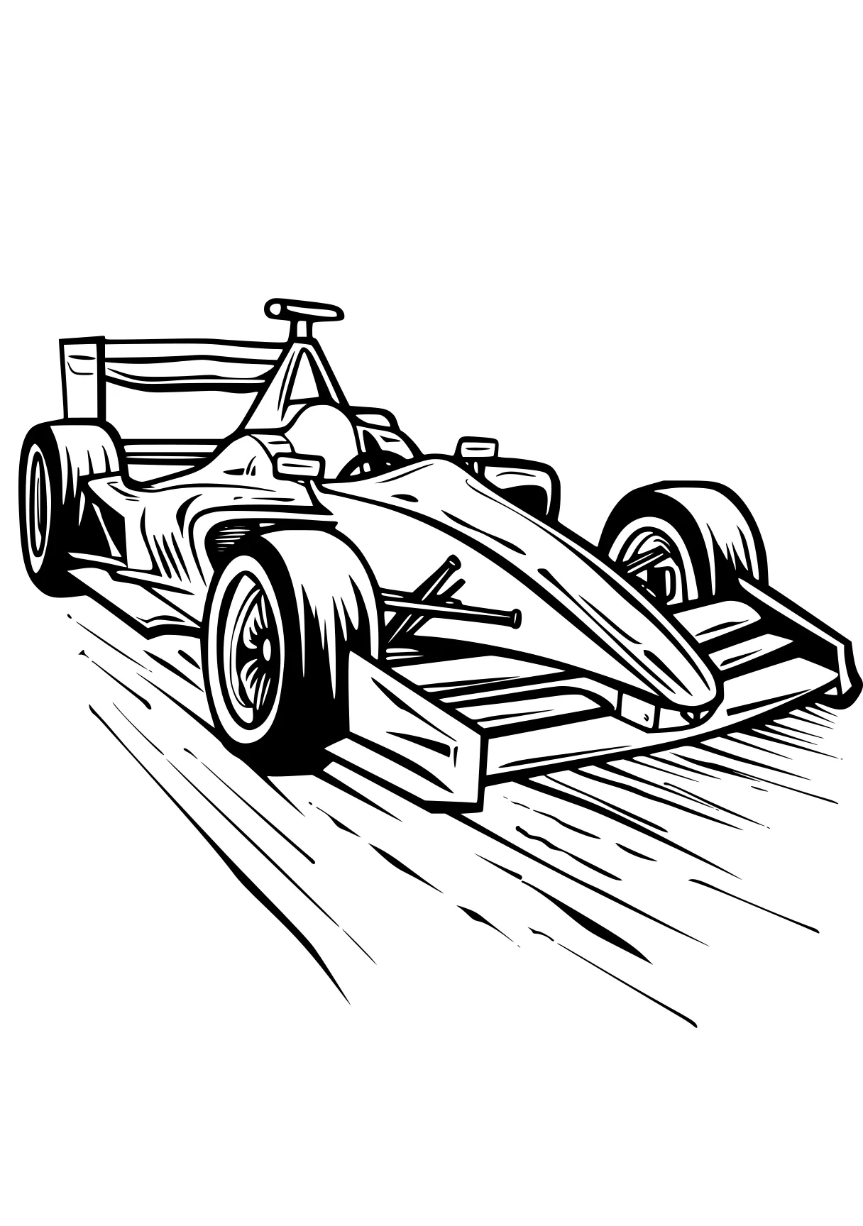 race car coloring page kart, a4, car, race, vehicle, free downloads