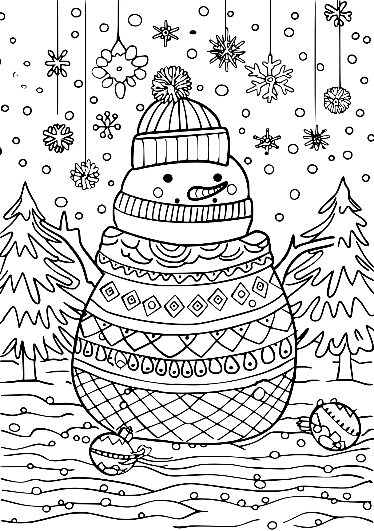 winter coloring pages, zentangle, snowman, humpty, free page downloads