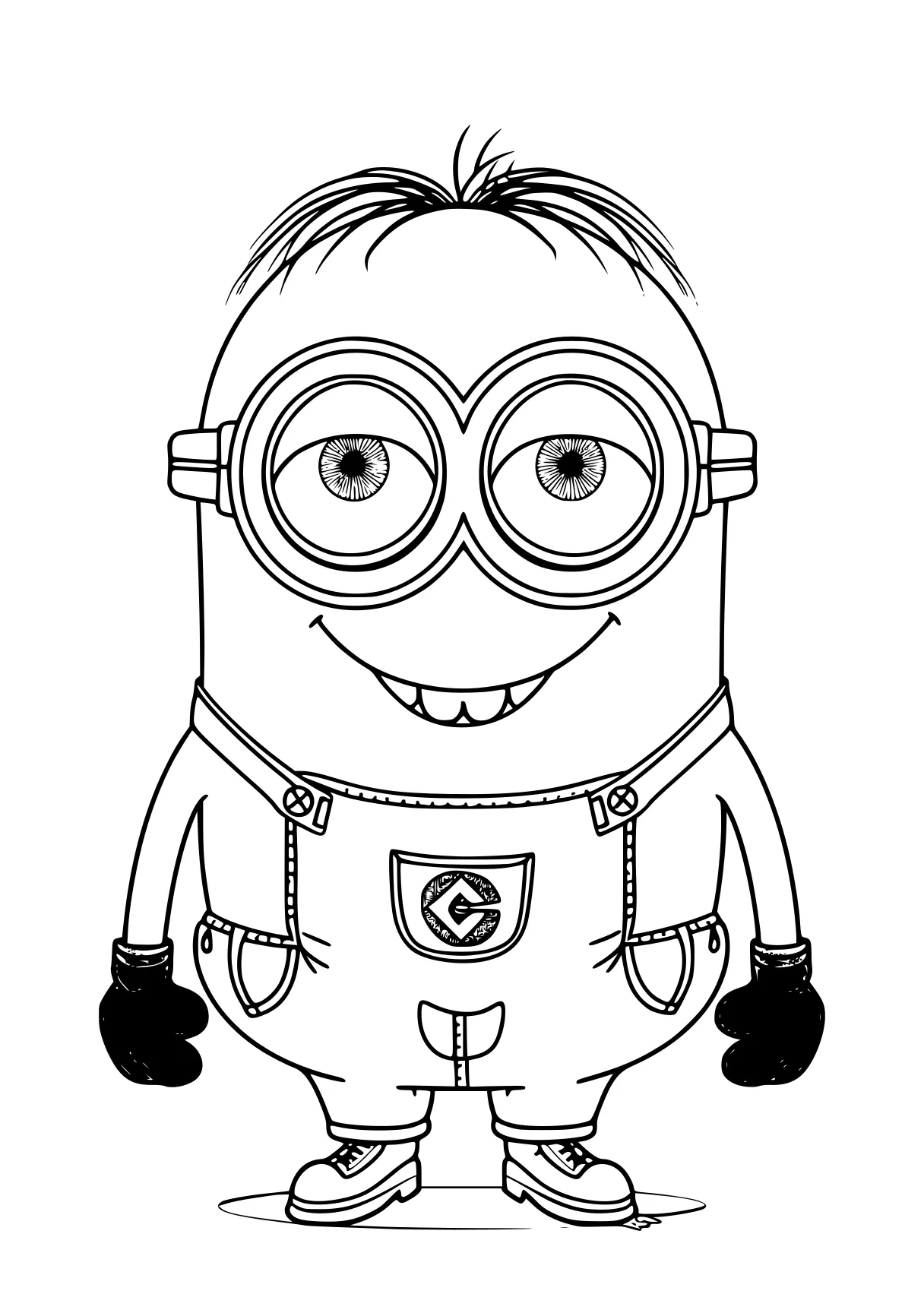 coloring book pages minion, minions, pororo, doraemon, morty, free page downloads