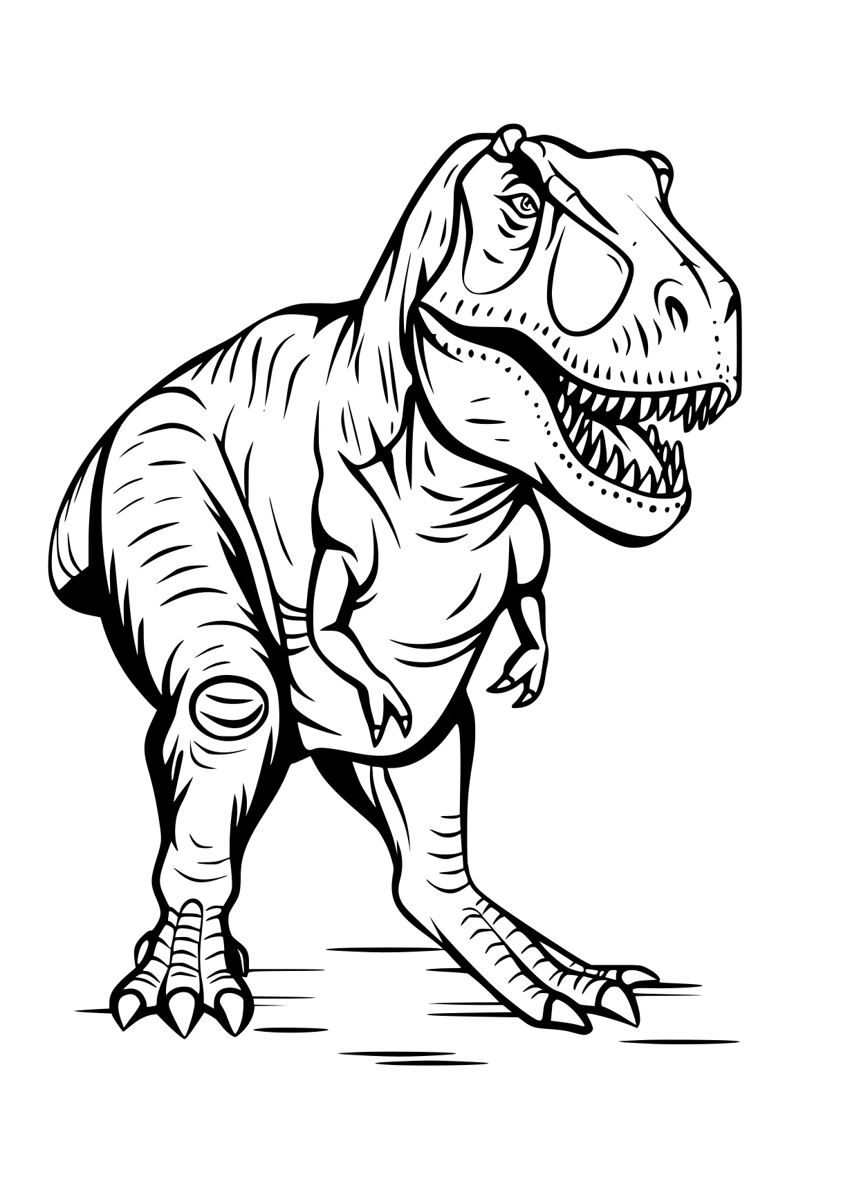 tyrannosaurus rex coloring page tyrannosaurus, trex, t-rex, dino, indoraptor, free downloads