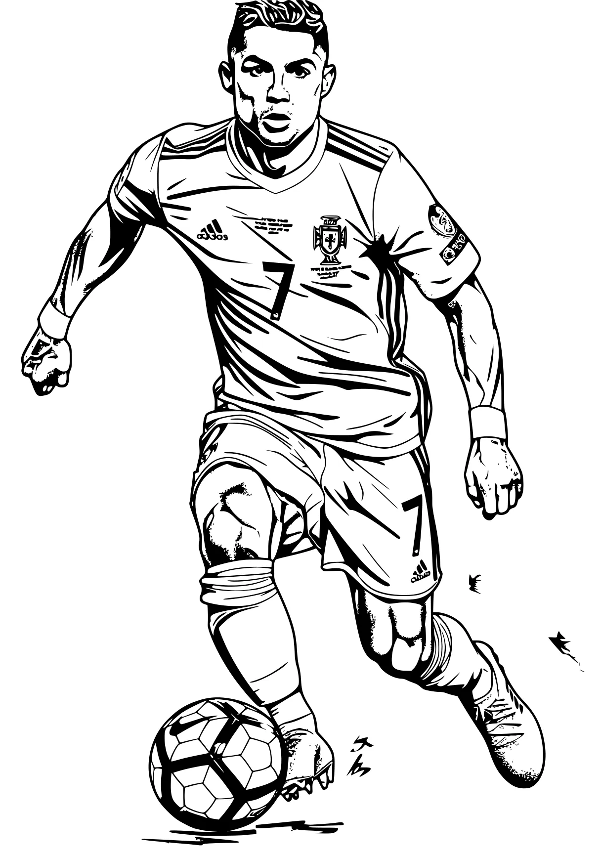 ronaldo coloring pages ronaldo, cristiano, xavi, messi, soccer, free page downloads