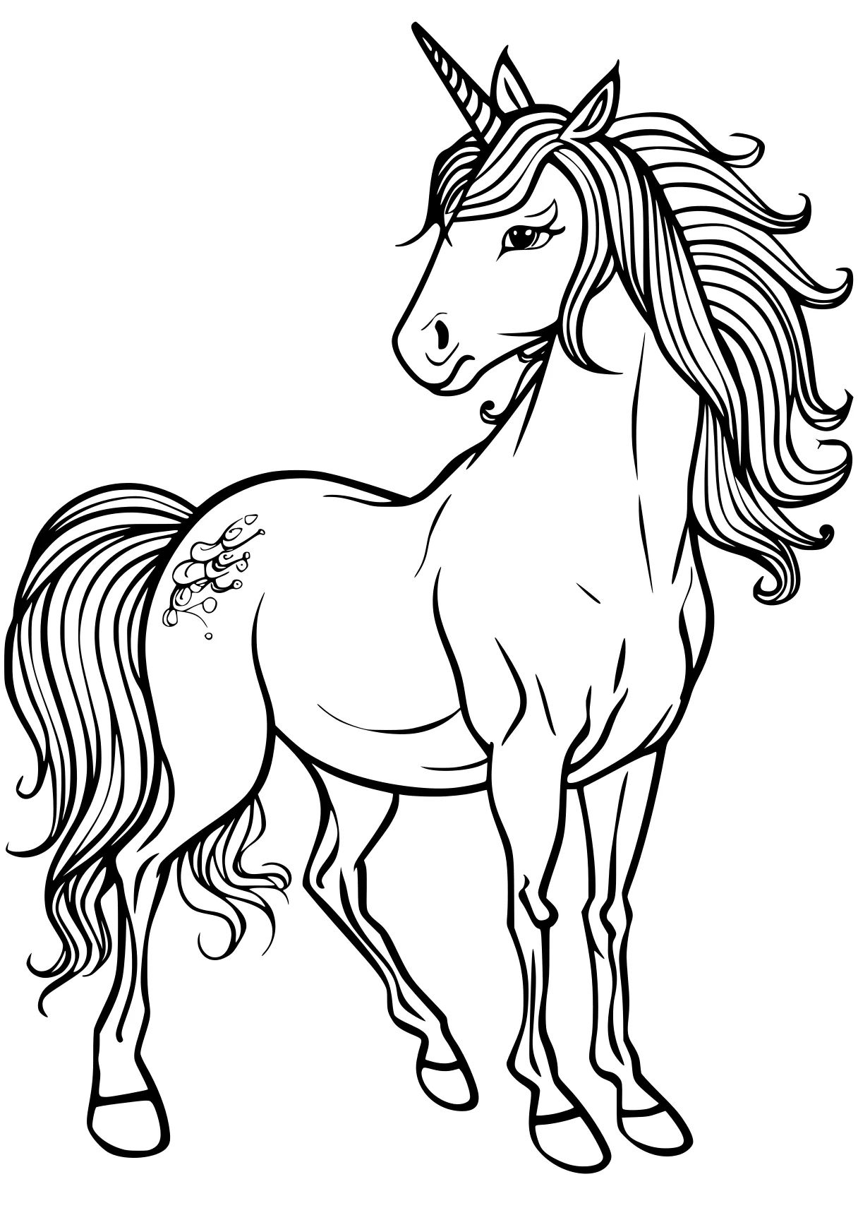 unicorn coloring pages free unicorn, horse, pony, pegasus, alicorn, page downloads