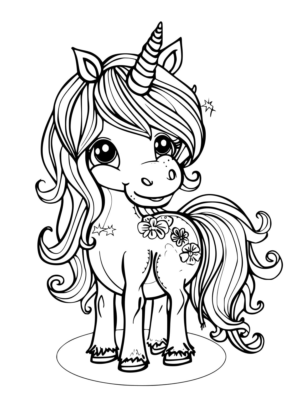 cute coloring pages pony, applejack, pinkie, unicorn, mlp, free page downloads