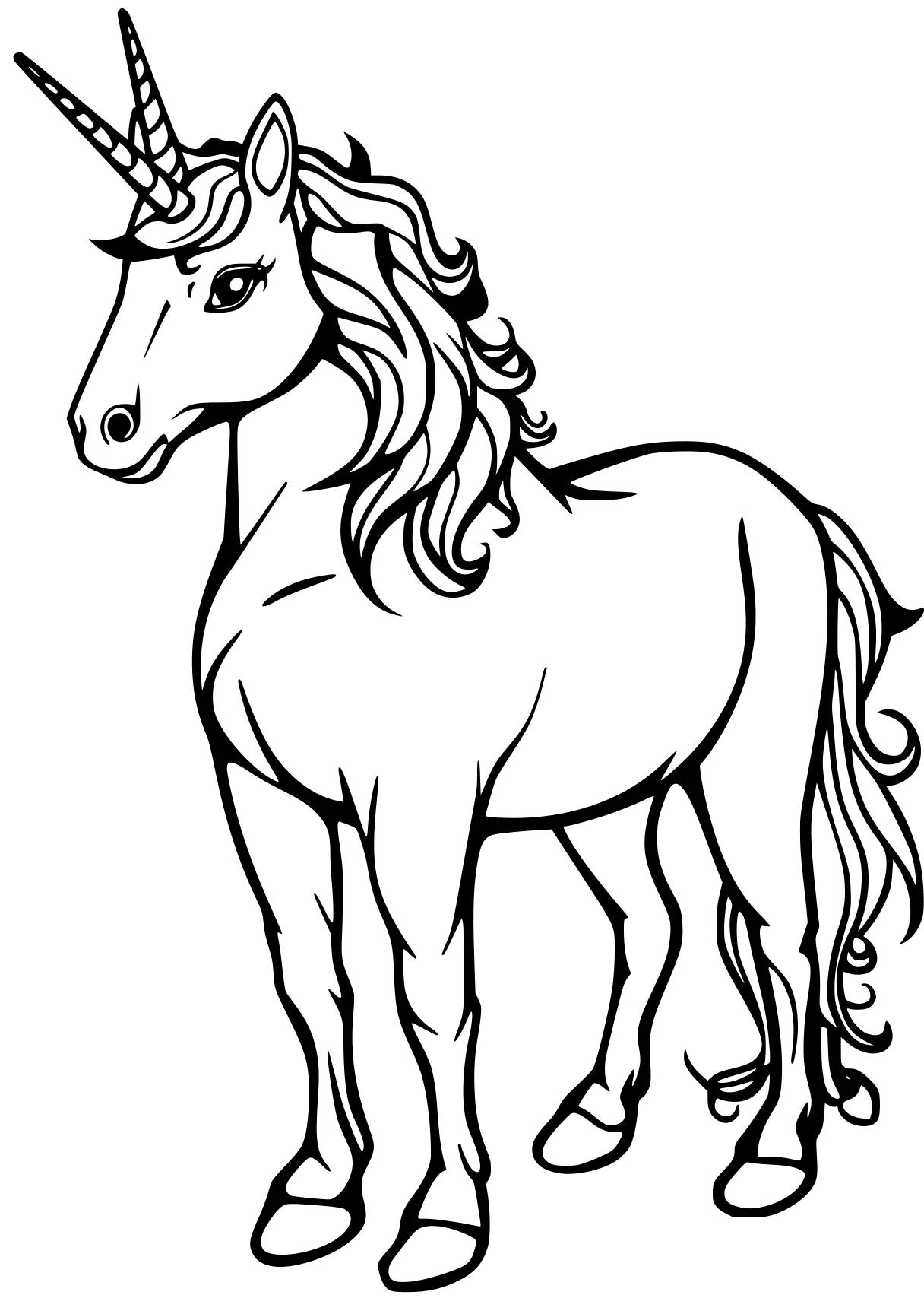 unicorn coloring sheets free unicorn, horse, pony, pegasus, alicorn, page downloads