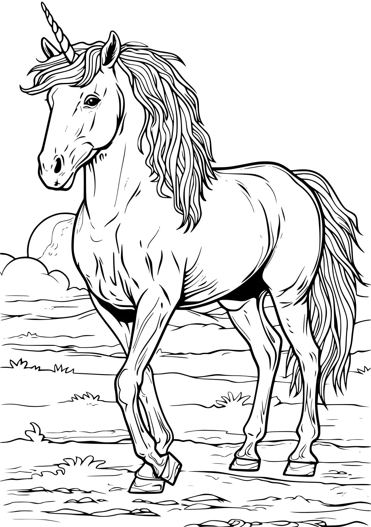 unicorn coloring pages horse, unicorn, pegasus, pony, caticorn, free page downloads