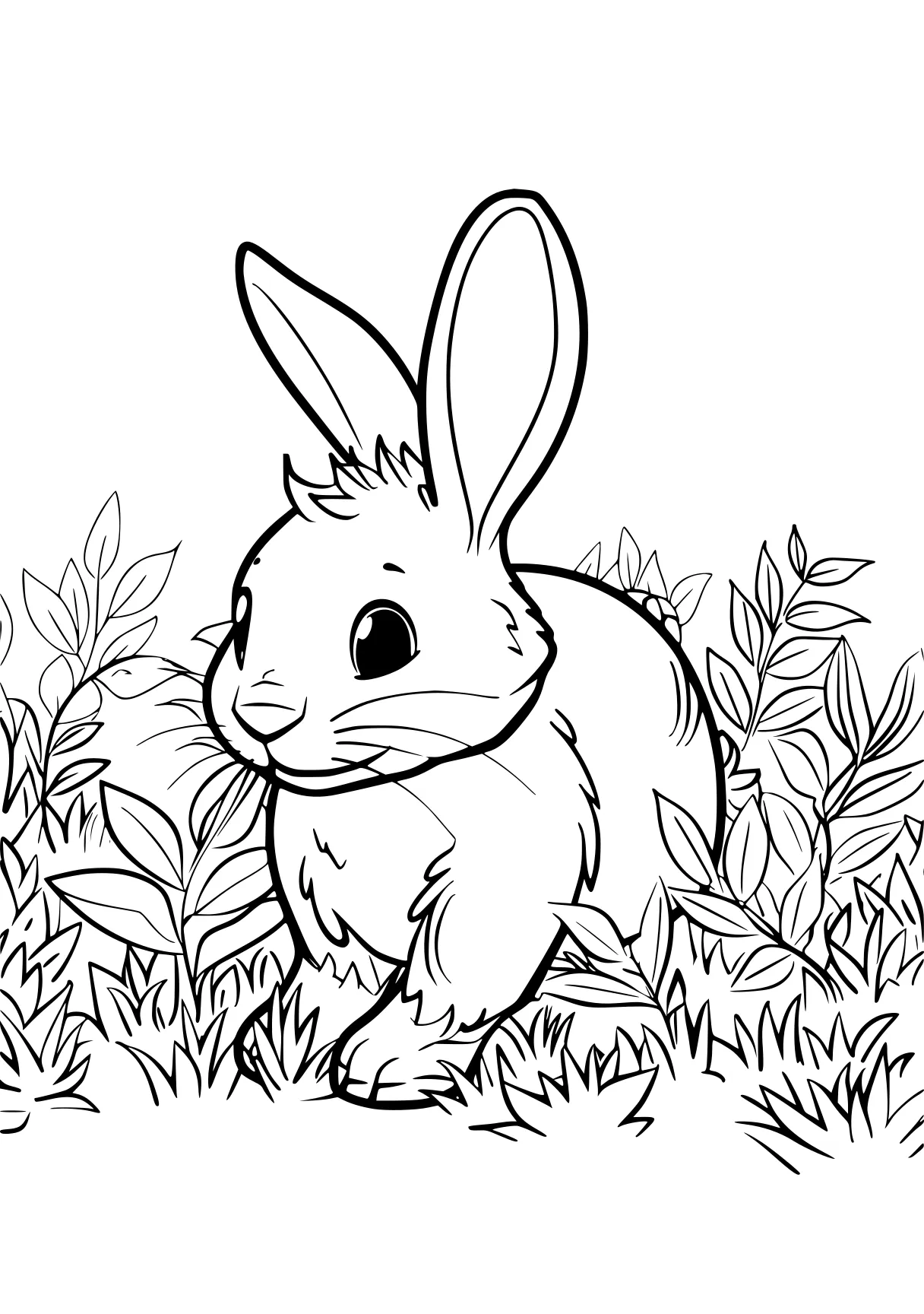 rabbit coloring pages rabbit, bunny, scorbunny, illustrator, bunzo, free page downloads