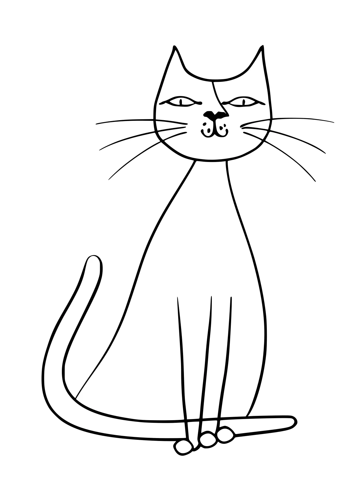 cat coloring cat, garfield, caticorn, free page downloads