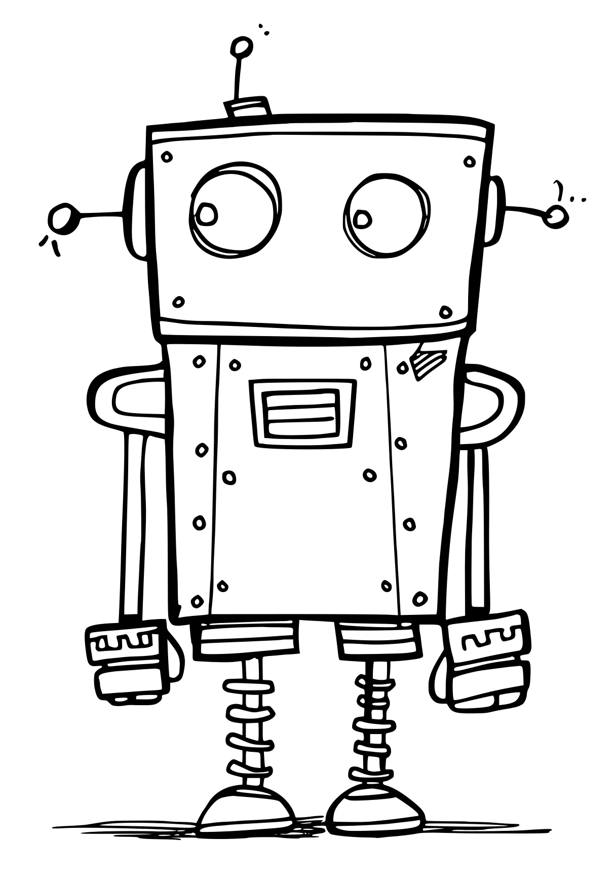 lankybox coloring page robot, boxy, robocar, numberblocks, illustrator, free downloads