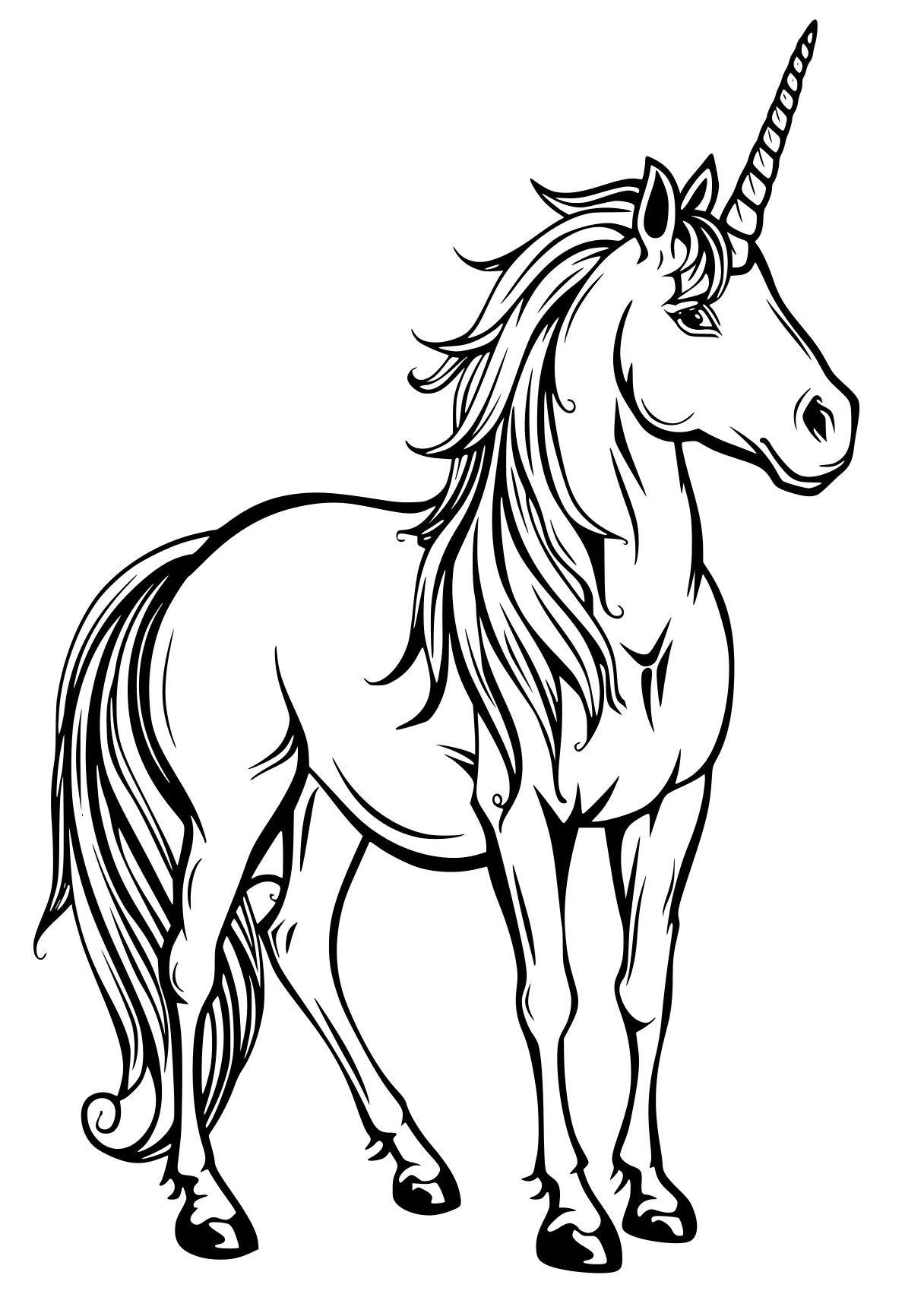 unicorn coloring pages free horse, unicorn, pony, pegasus, caticorn, page downloads