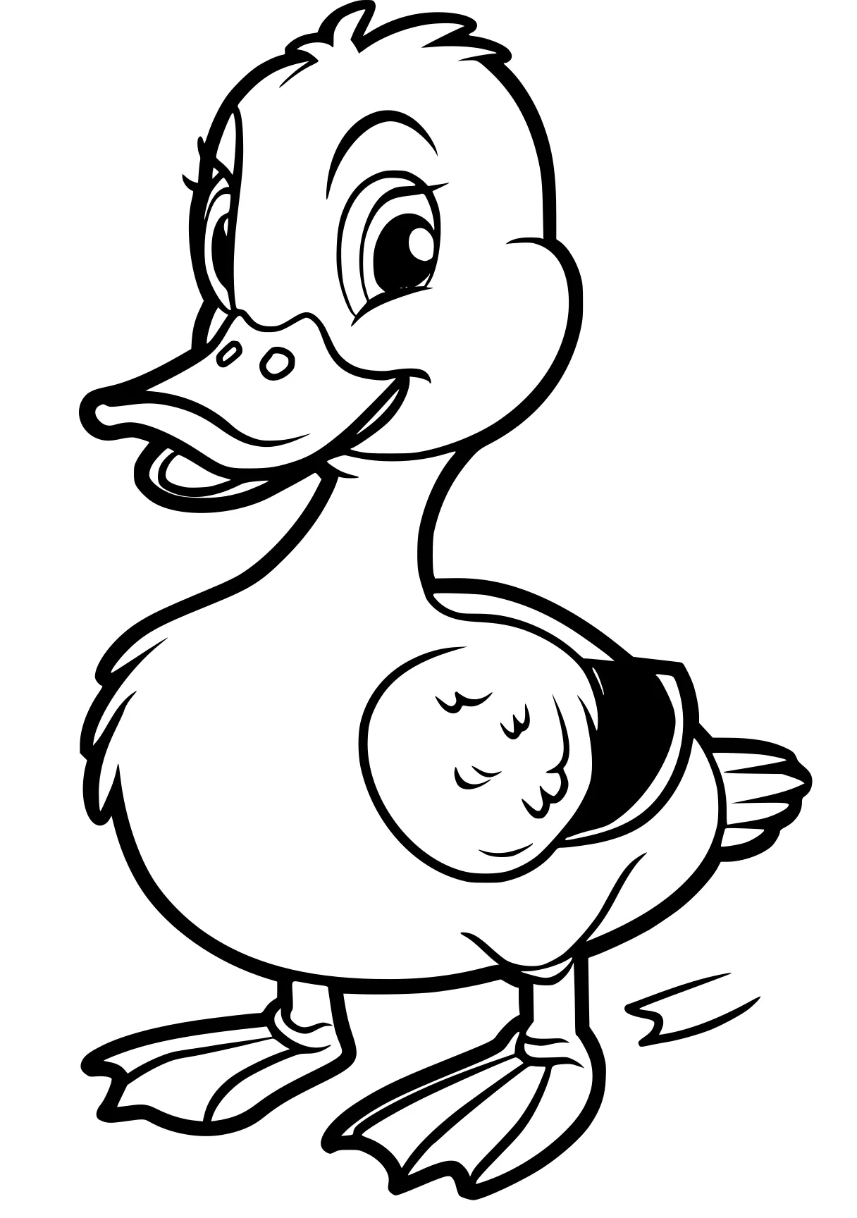 duck coloring page duck, donald, chick, bird, ock, free downloads