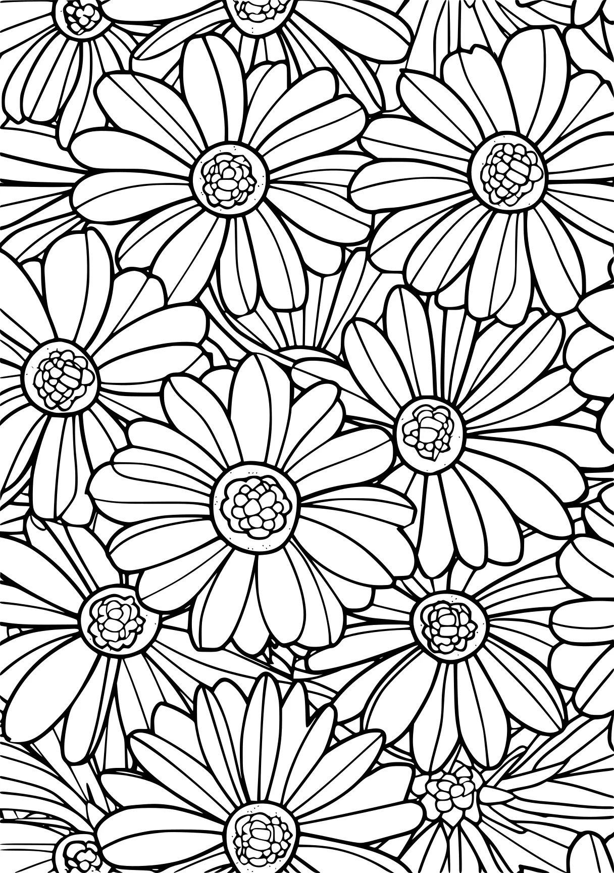 coloring pages printable flowers, zentangle, mandalas, pattern, free page downloads