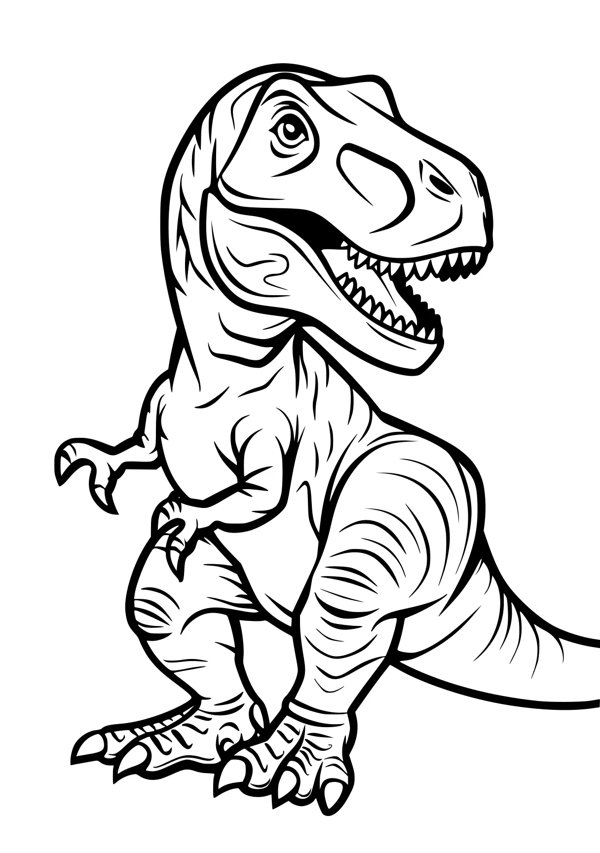 free dinosaur coloring pages trex, t-rex, tyrannosaurus, indoraptor, velociraptor, page downloads