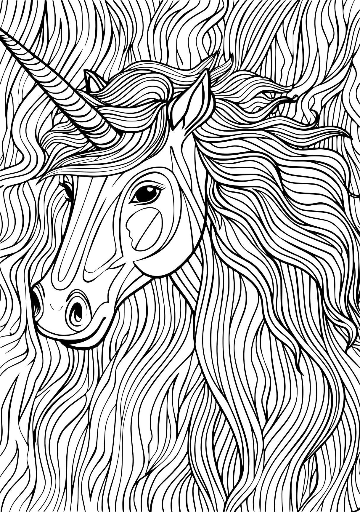 super coloring pages deer, unicorn, moose, free page downloads