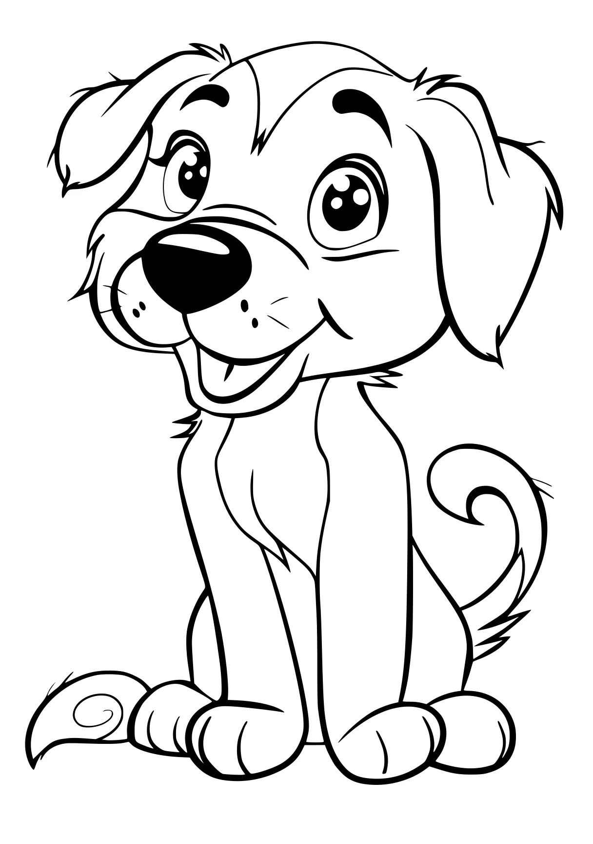 coloring pages puppy puppy, retriever, scooby, clifford, dog, free page downloads