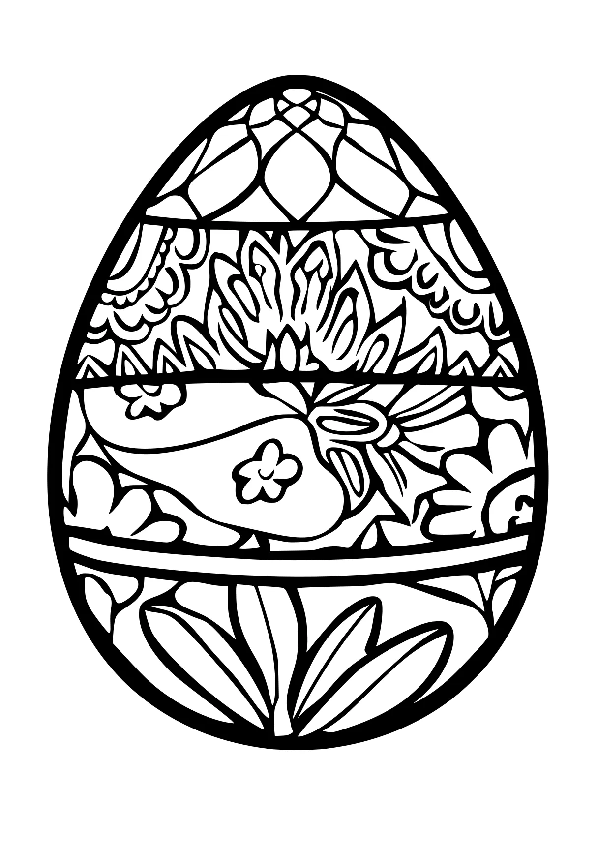 easter egg coloring pages egg, ornament, easter, acorn, free page downloads