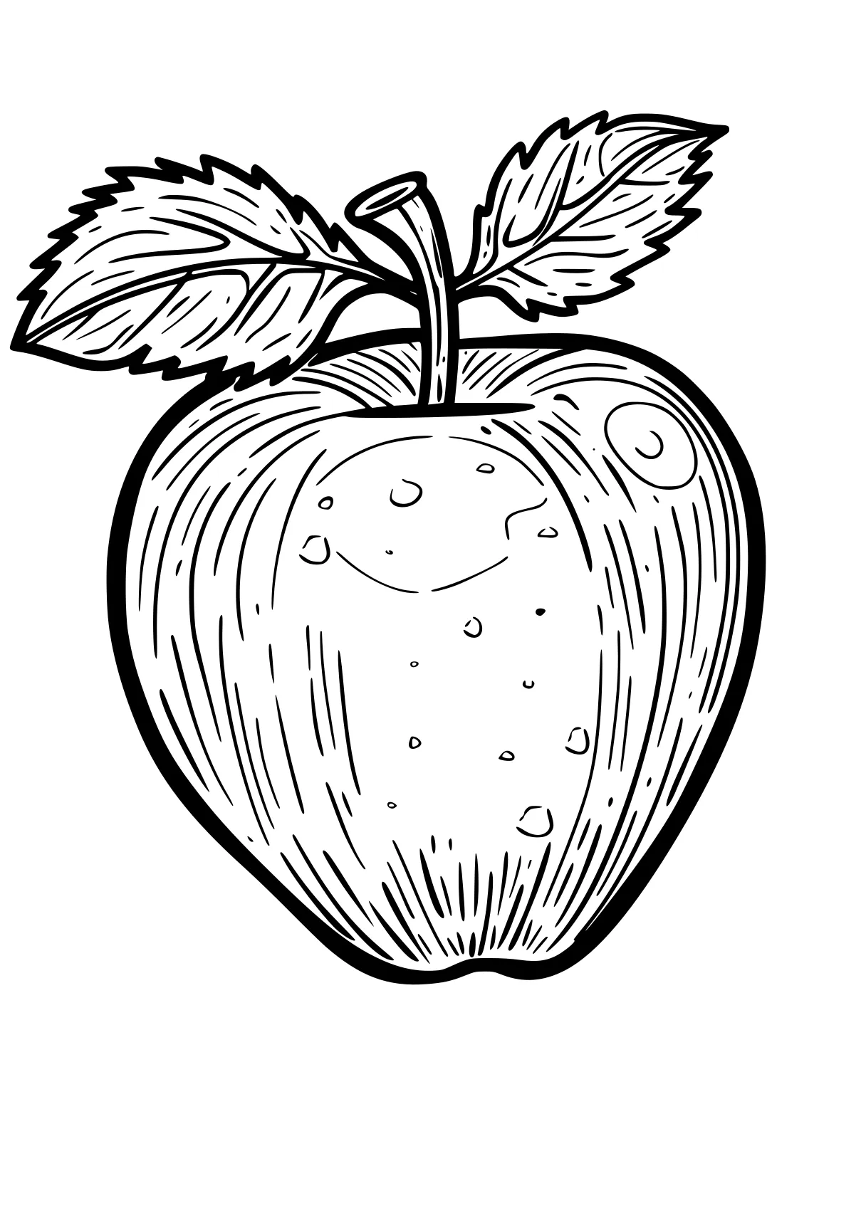 apple coloring sheet apple, vegetable, illustrator, fruit, a4, free page downloads