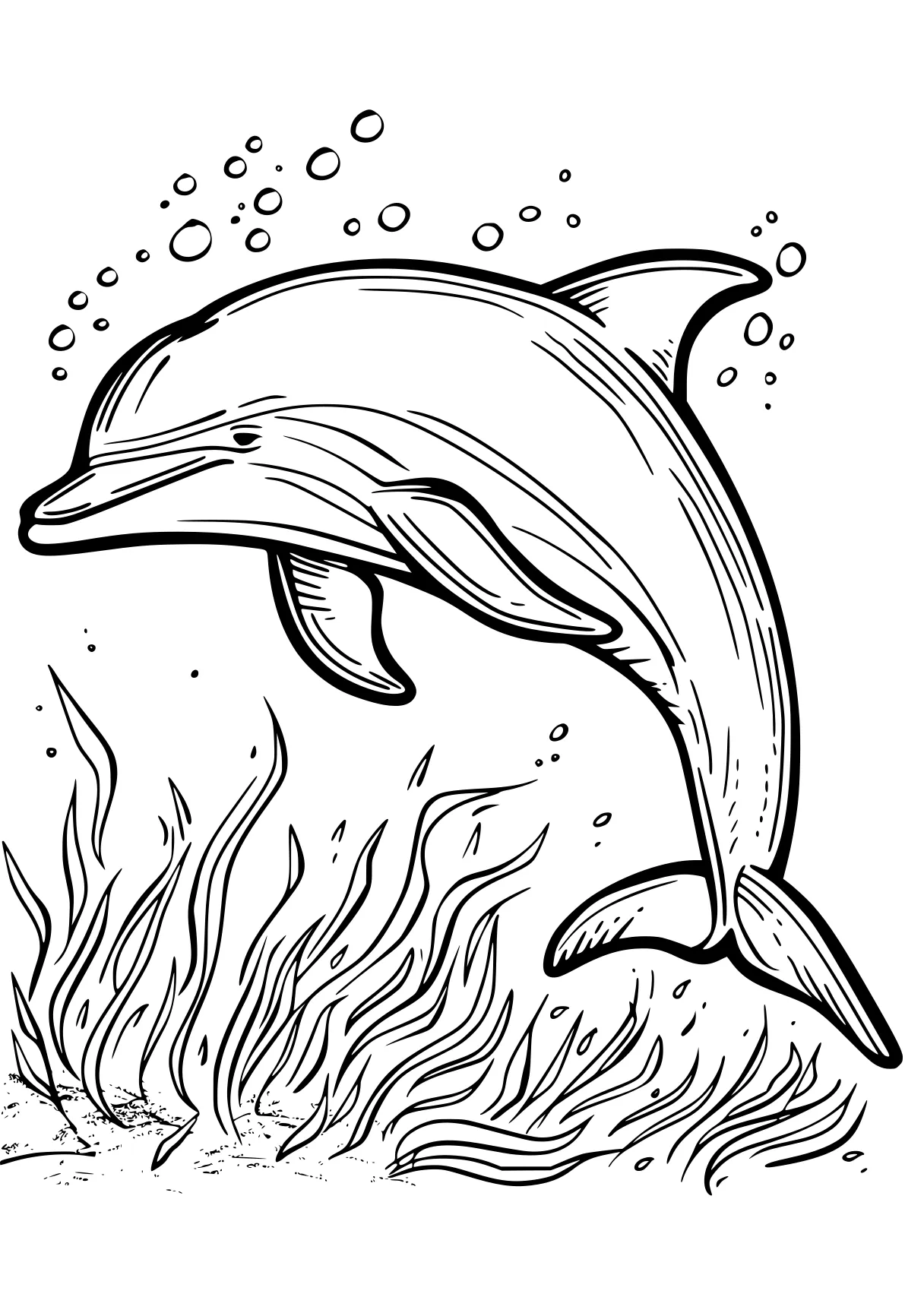 dolphin coloring sheet dolphin, whales, whale, orca, narwhal, free page downloads