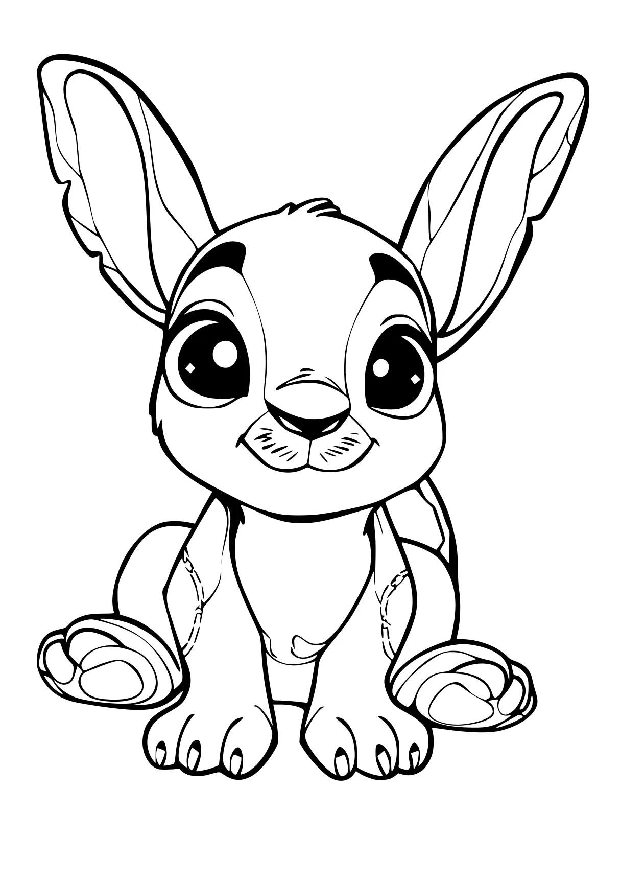 stitch colouring pages rabbit, bunny, stitch, eevee, scorbunny, free coloring page downloads