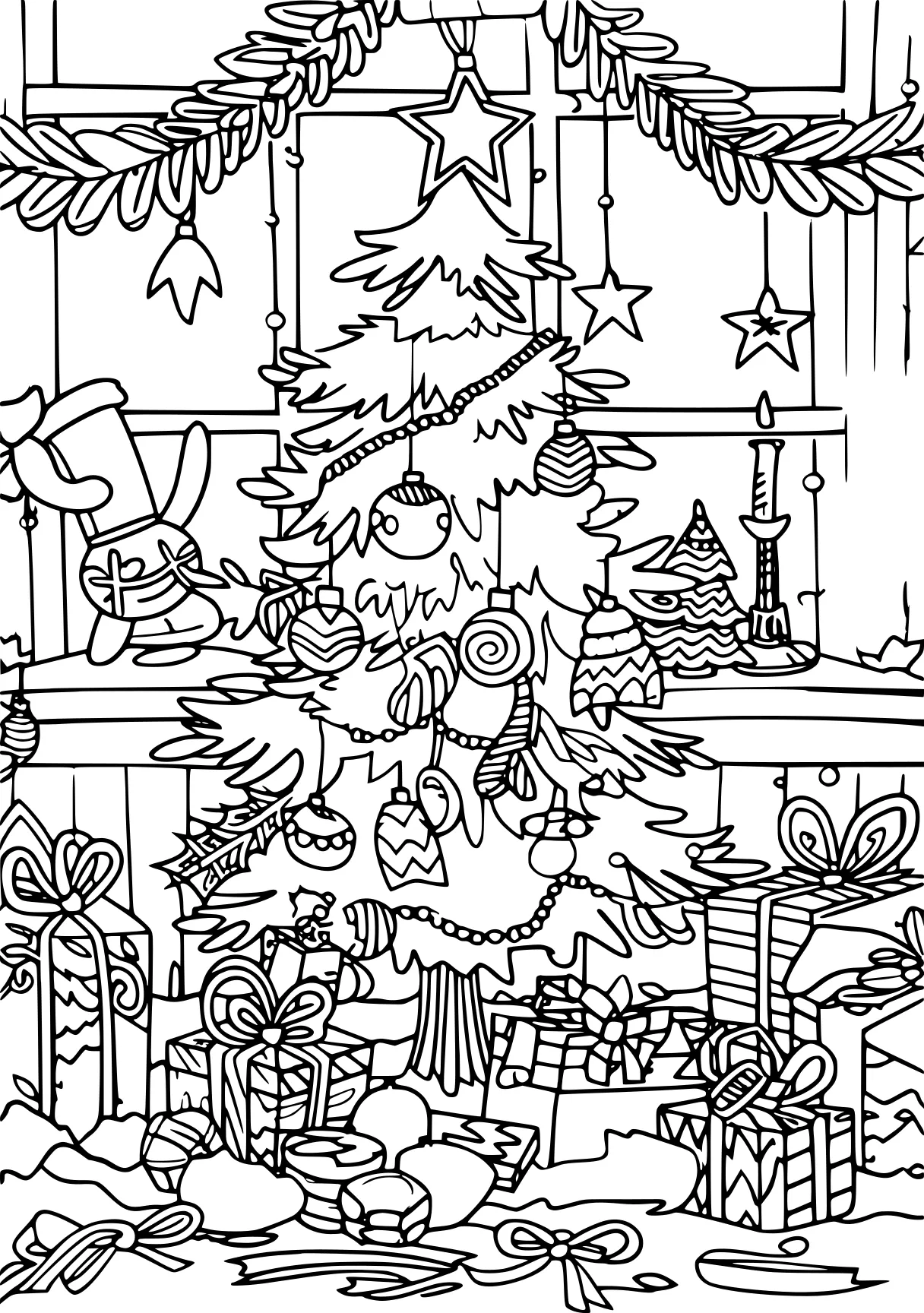 xmas colouring pages, ornament, advent, nativity, free coloring page downloads