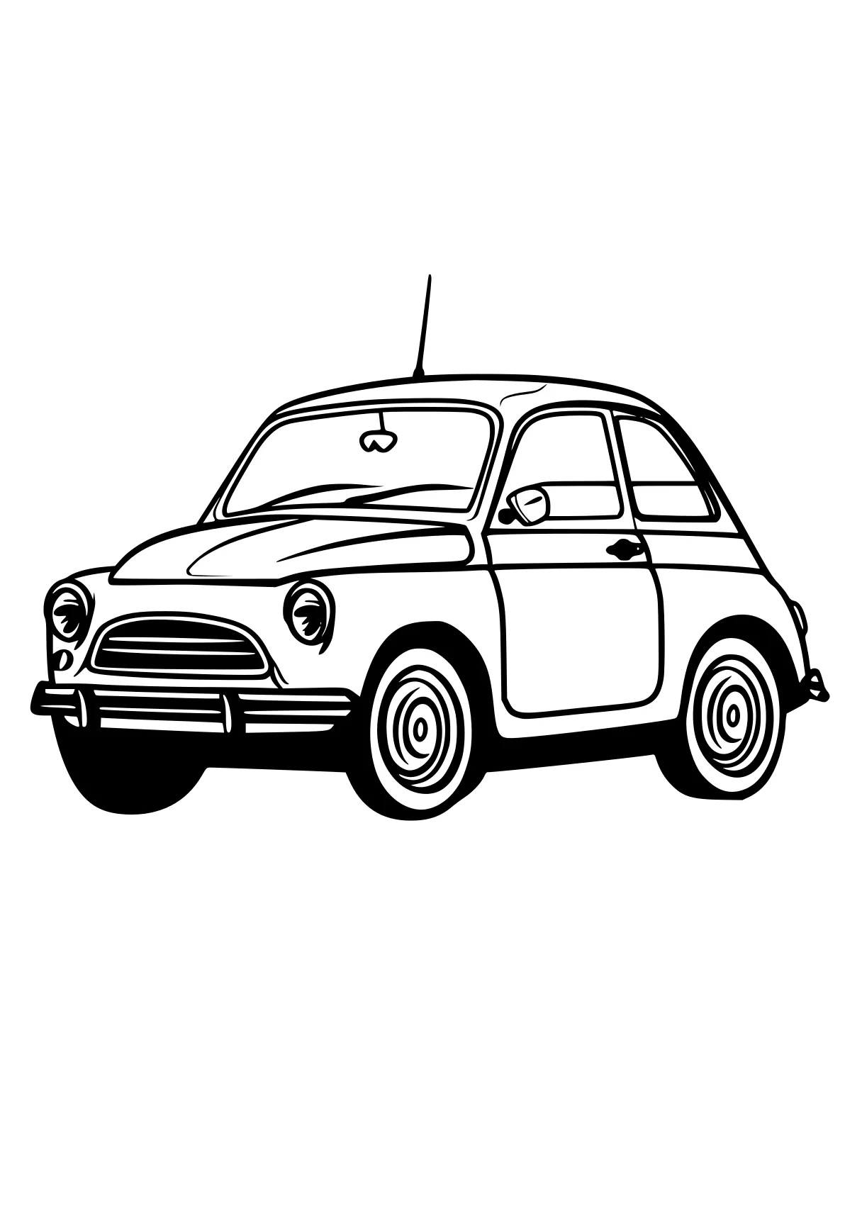 car coloring pages car, vehicle, mini, robocar, cars, free page downloads