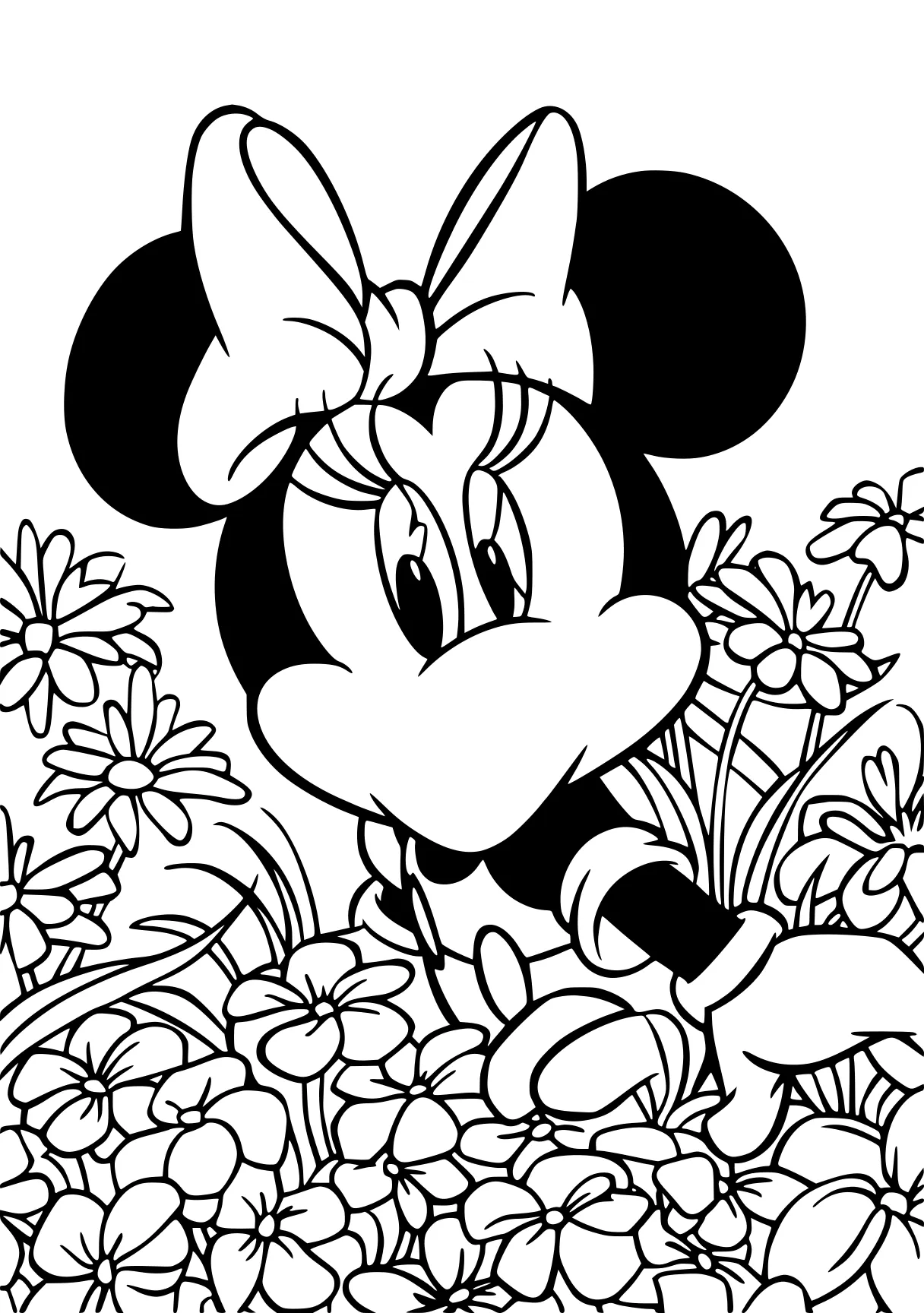 free coloring pages to print mickey, minnie, mouse, page downloads