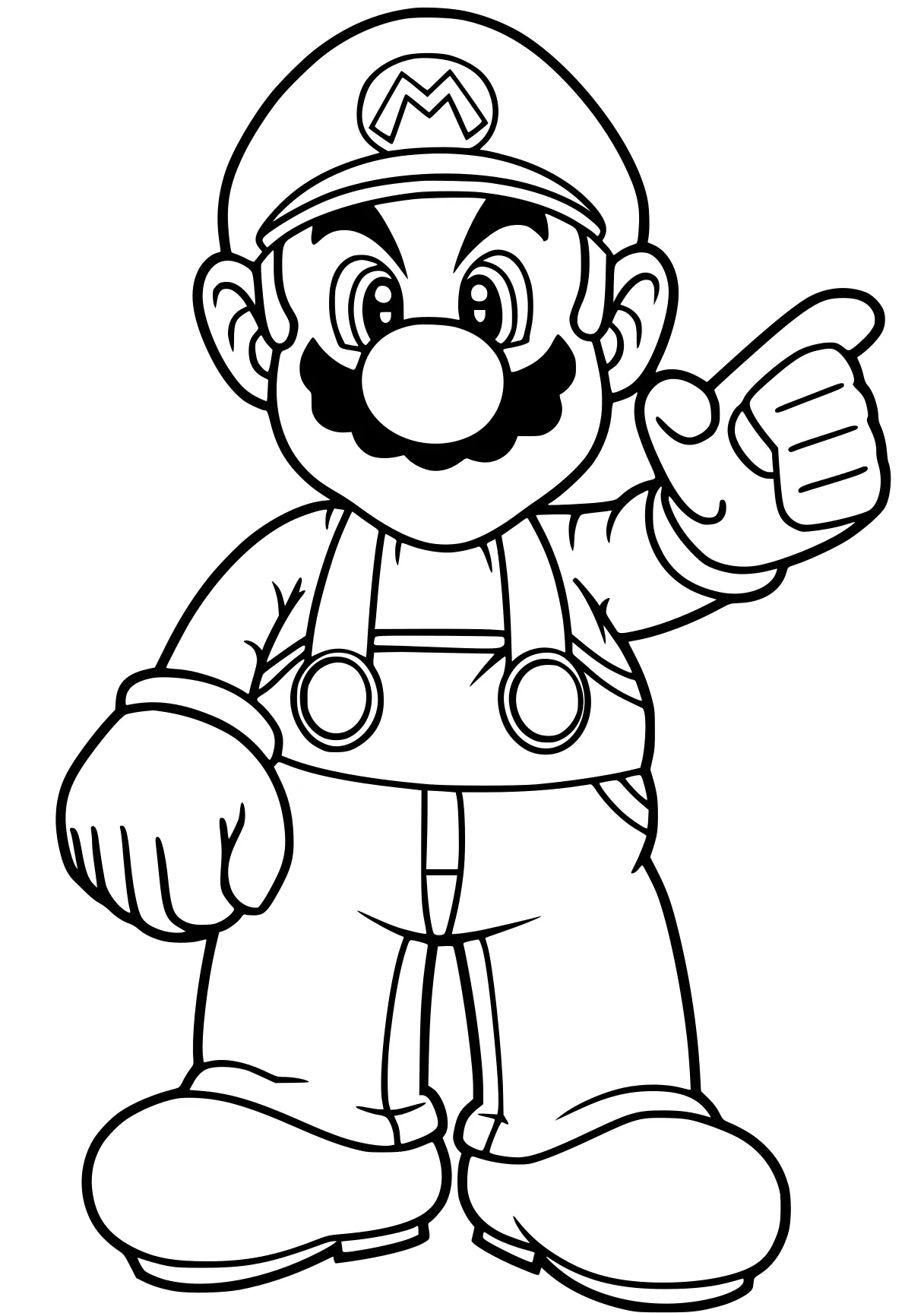 mario coloring book pages mario, luigi, toad, kart, yoshi, free page downloads