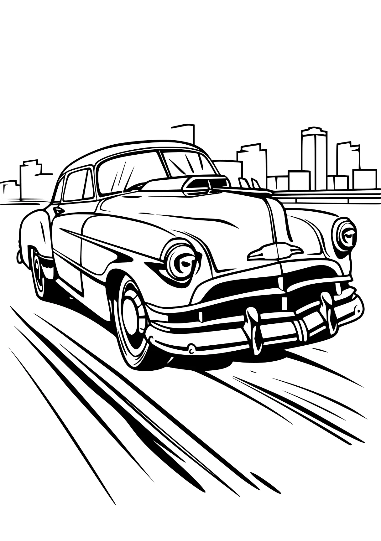 car coloring sheet car, cars, vehicle, transportation, free page downloads