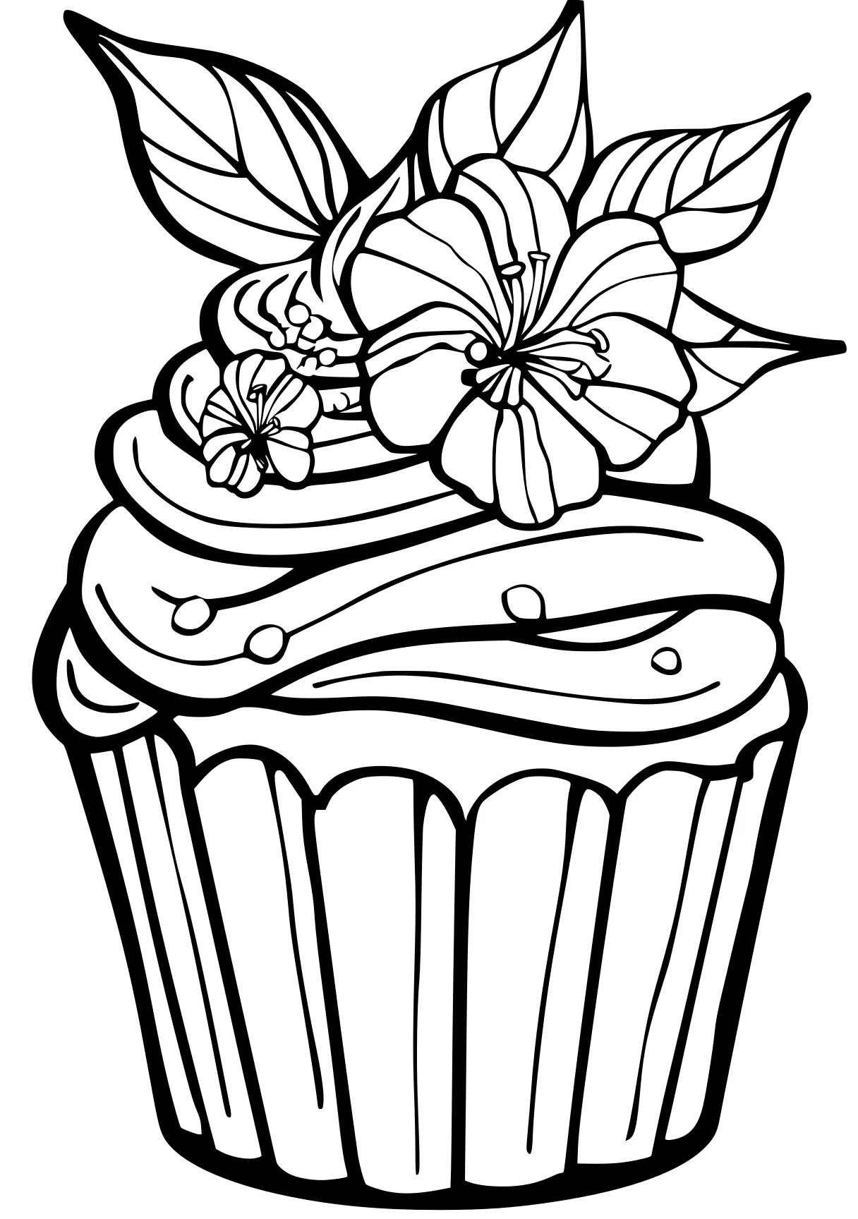 cupcake coloring page cupcake, cake, printables, free downloads