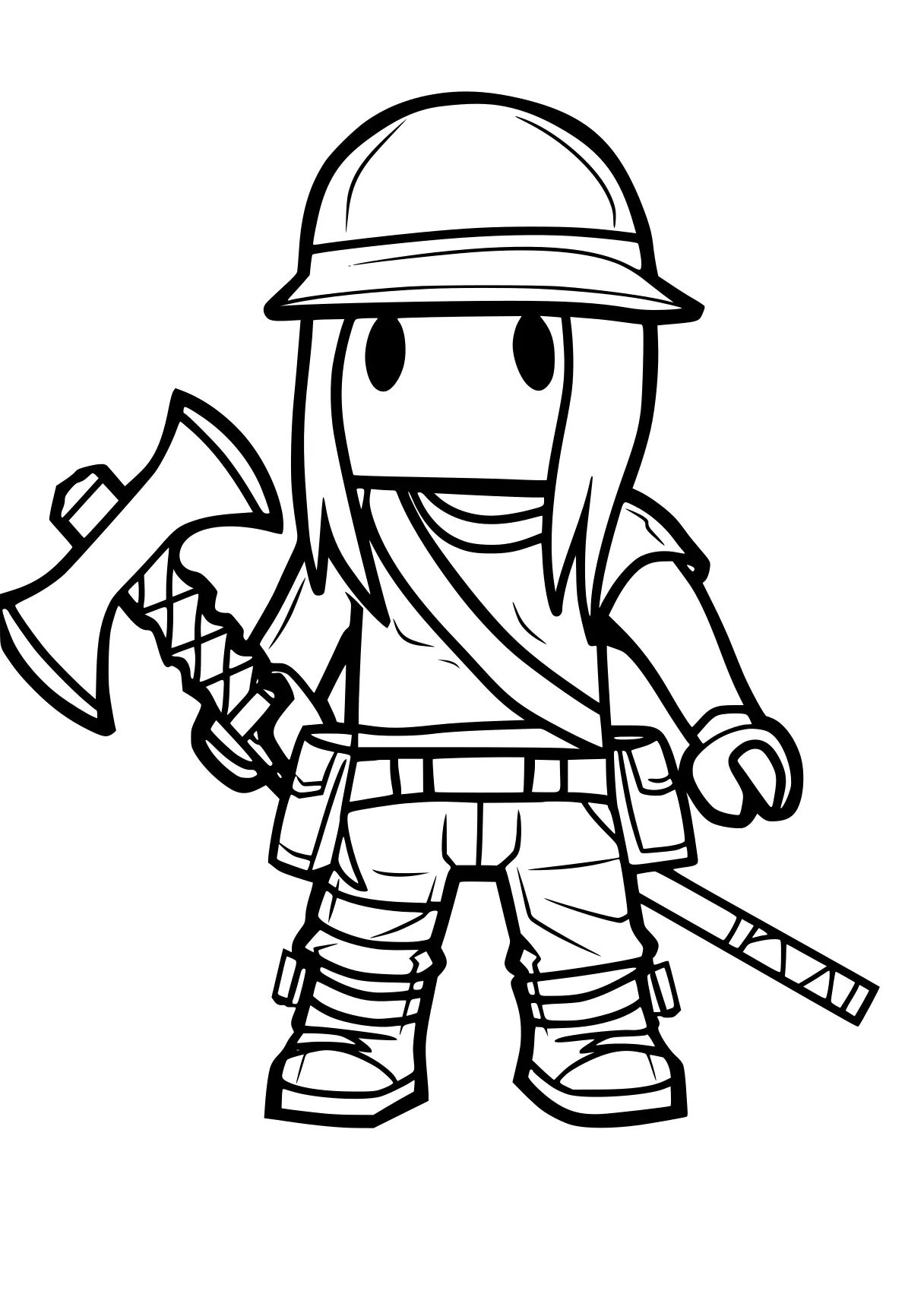 coloring pages roblox firefighter, chibi, fireman, ninjago, ranger, free page downloads