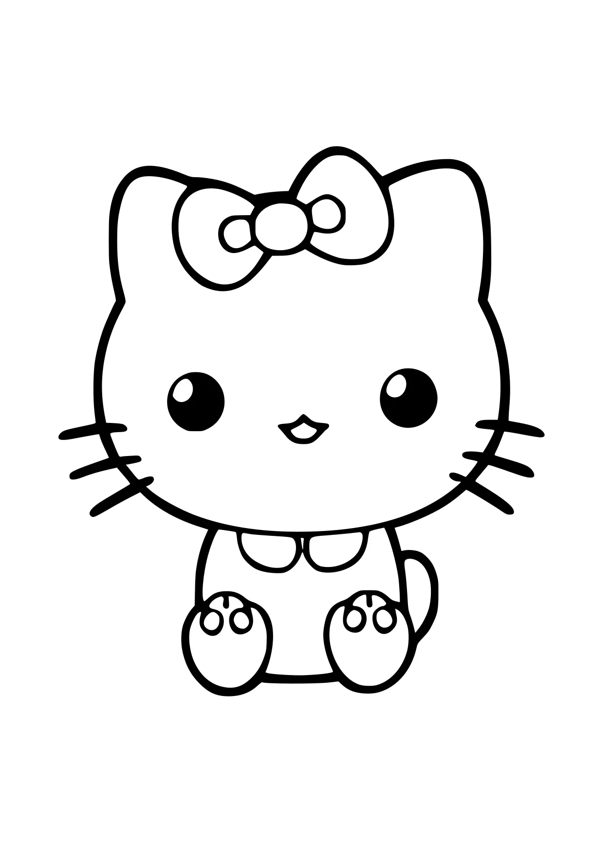 sanrio coloring pages sanrio, cinnamoroll, kitty, unikitty, chibi, free page downloads