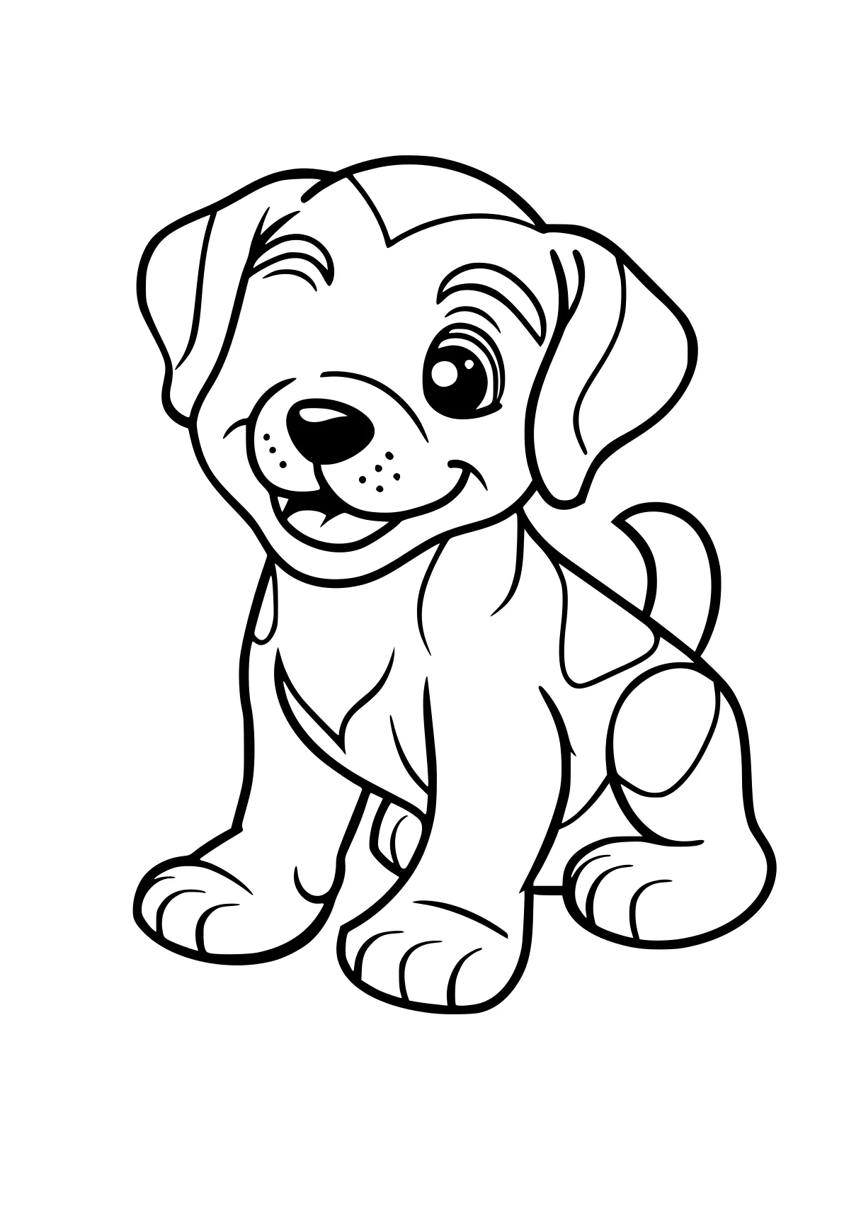 puppy coloring sheet puppy, retriever, clifford, illustrator, free page downloads