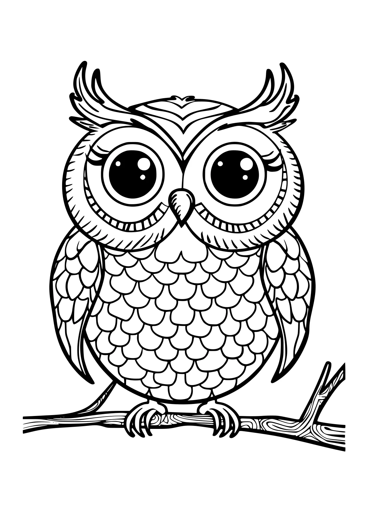 printable color by number for adults owl, illustrator, drawing, free coloring page downloads