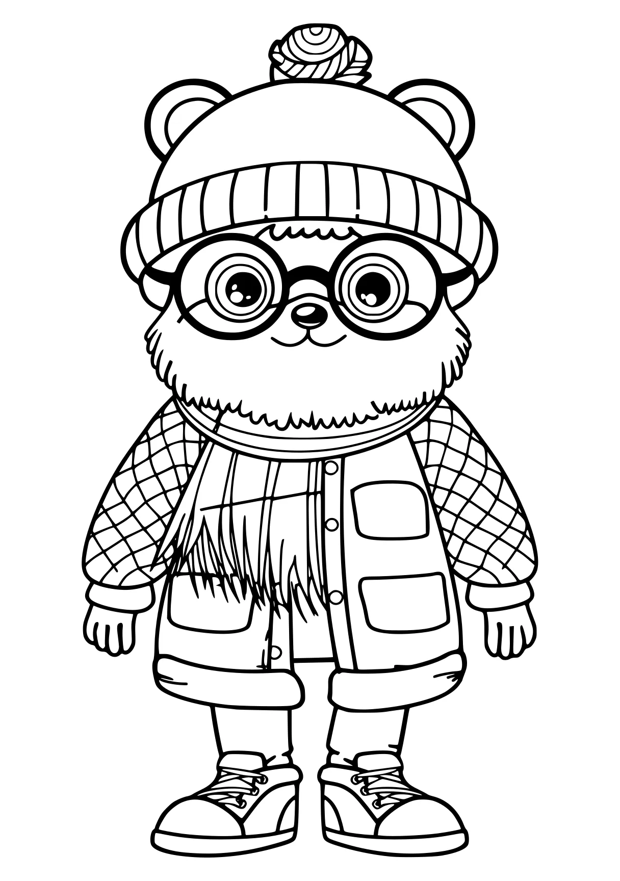 free coloring pages pororo, raccoon, unikitty, racoon, minion, page downloads