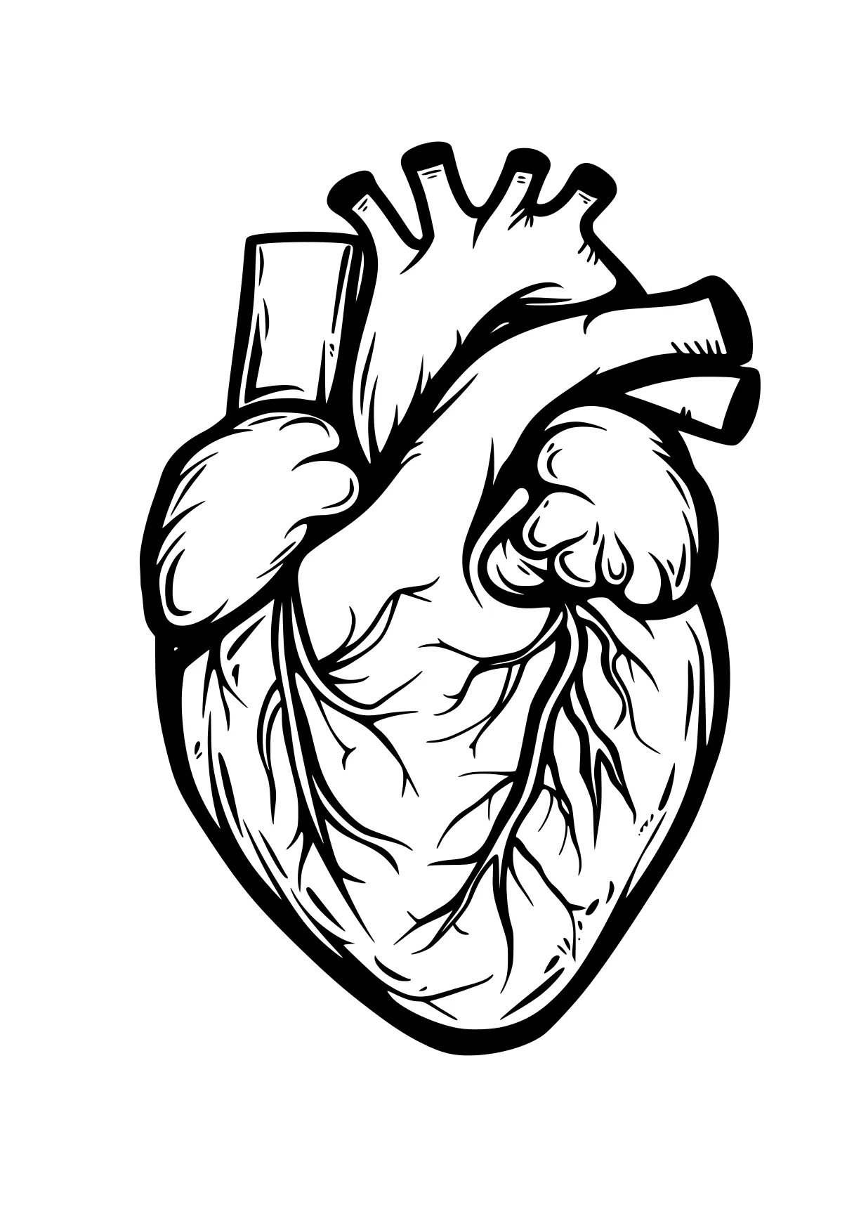 heart coloring pages heart, iheartcraftythings, anatomy, hand, mha, free page downloads