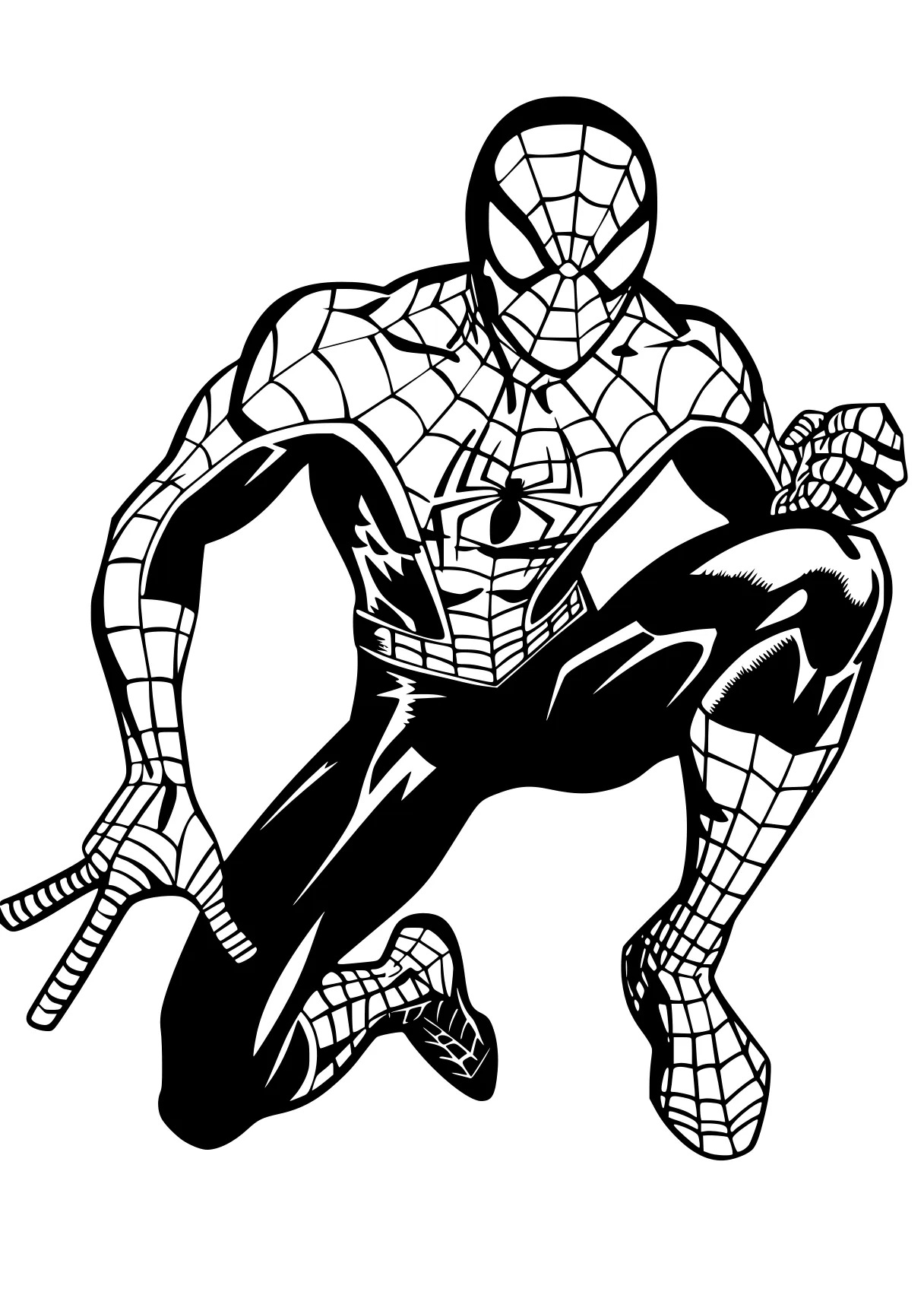 spidey coloring page spidey, spiderman, wall, peter, spider, free downloads